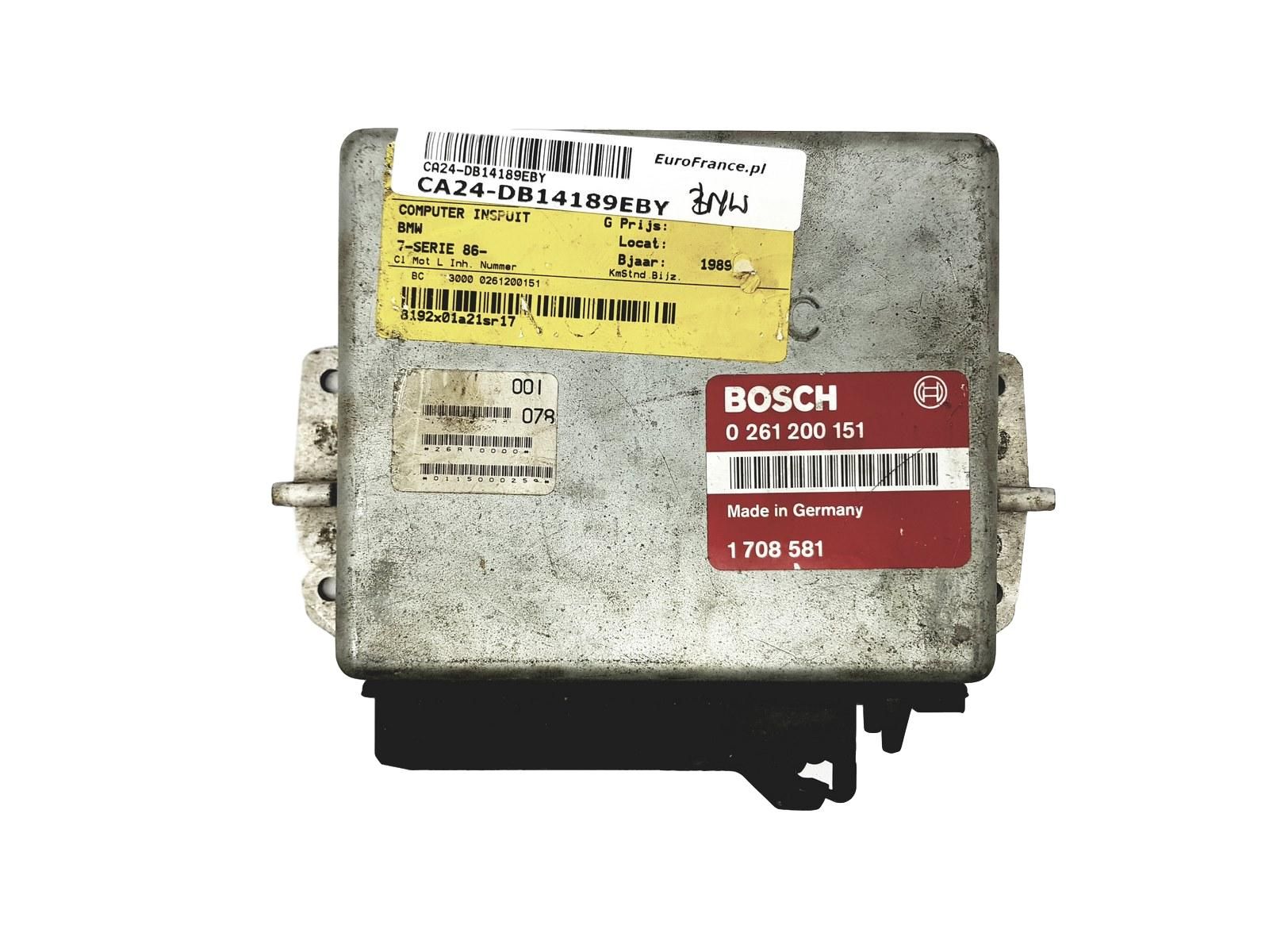 Steuergerät 0261200151 1708581 BMW Bosch main product photo