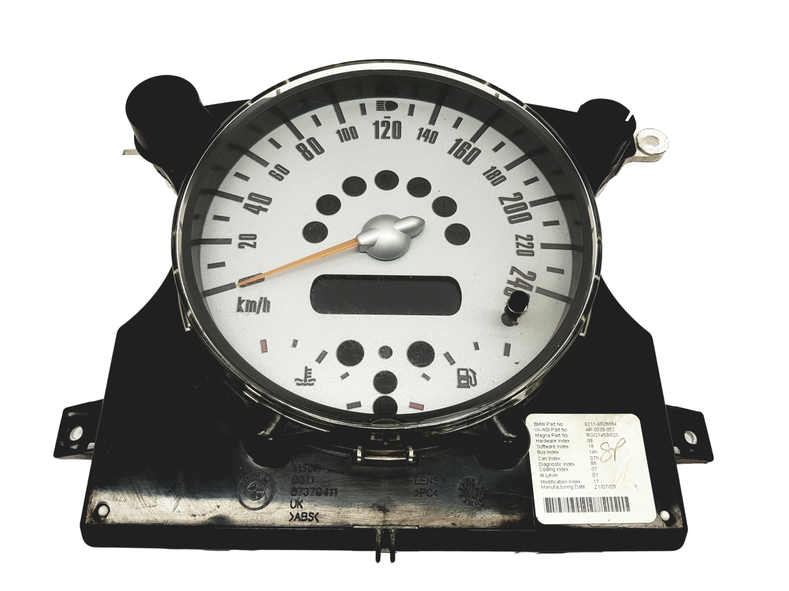 Tacho Kombiinstrument Mini Cooper 6211 6928884 29301 main product photo