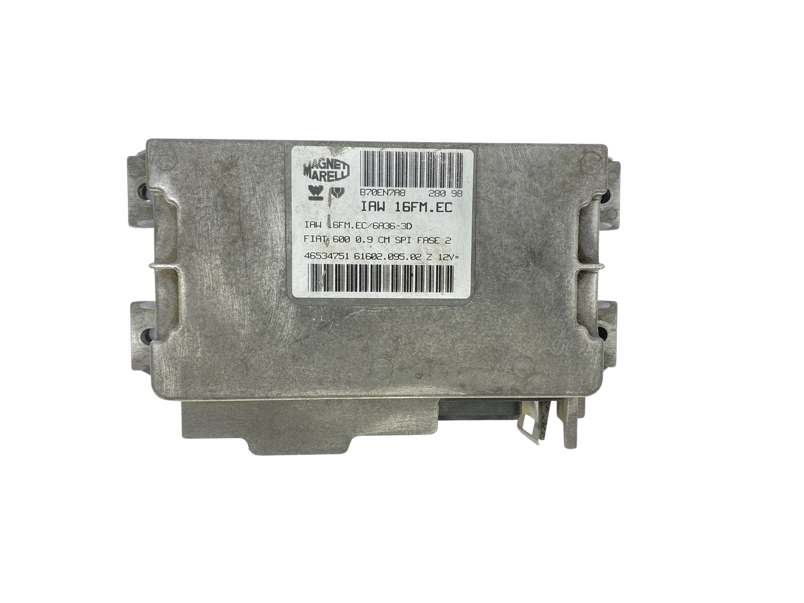 Steuergerät Fiat 46534751 IAW16FM.EC 61602.095.02 Magneti Marell 57674 main product photo