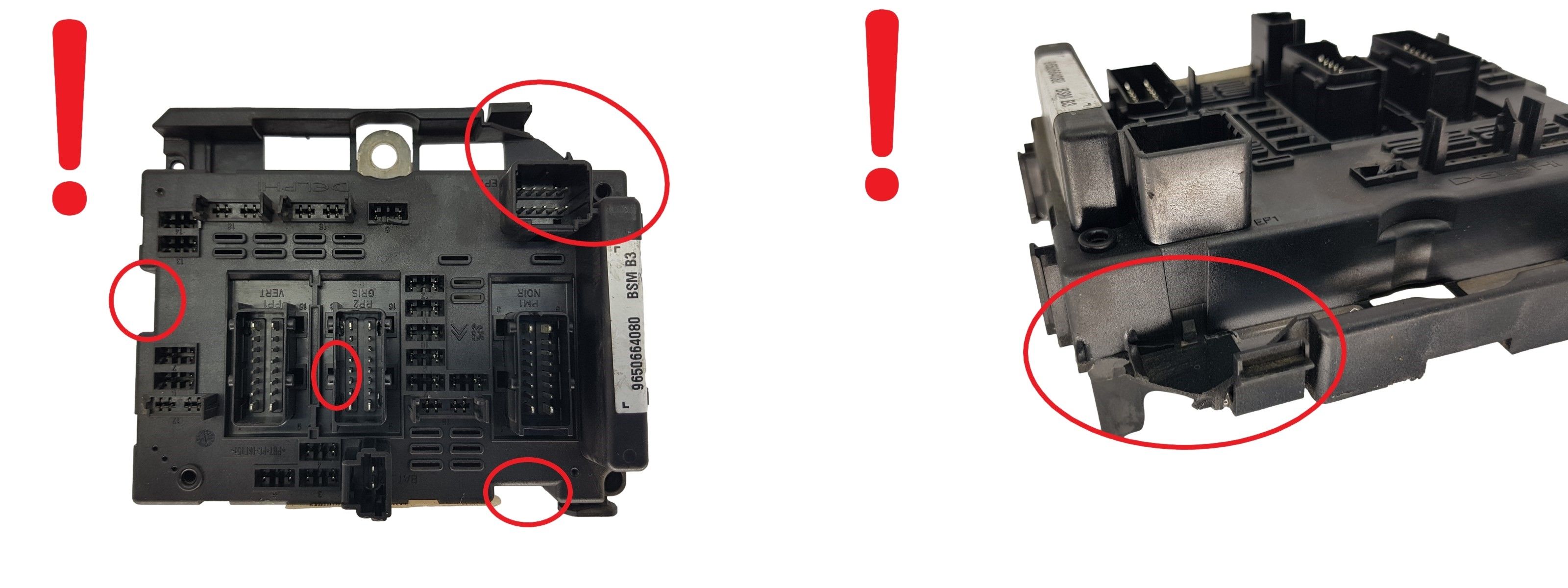 Steuergerät BSM B3 9650664080 PSA Delphi 2139 main product photo