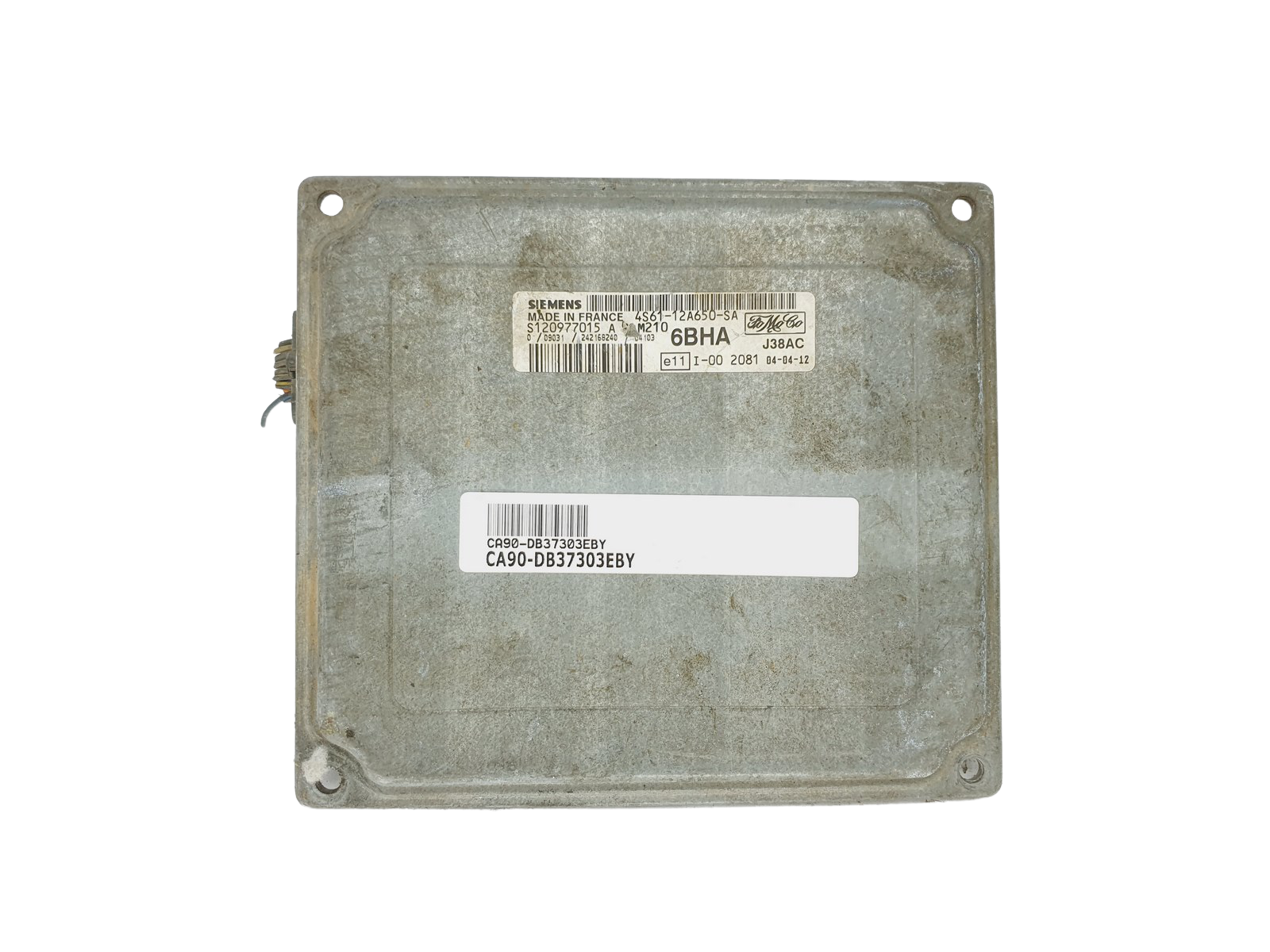 Steuergerät S120977015A SIM210 4S61-12A650-SA Ford Siemens 37303 main product photo