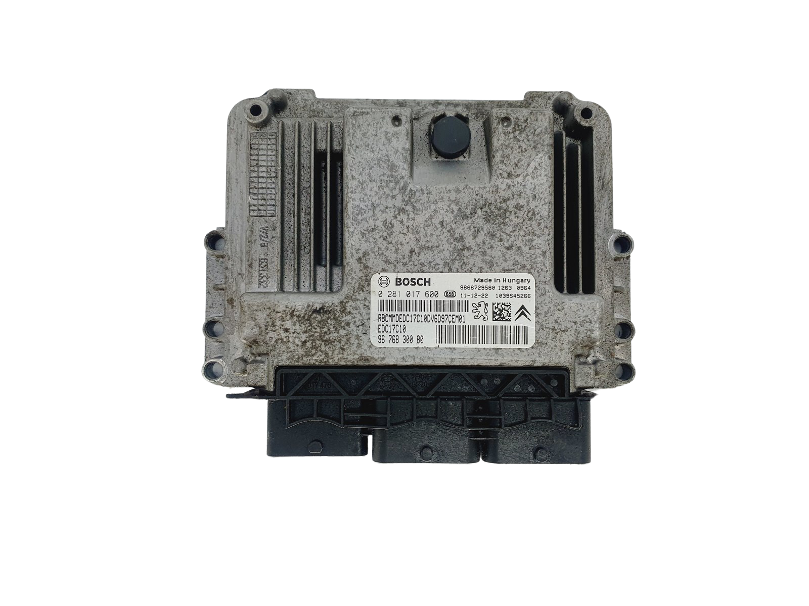 Steuergerät 9676830080 0281017600 9666729580 PSA Bosch 39603 main product photo