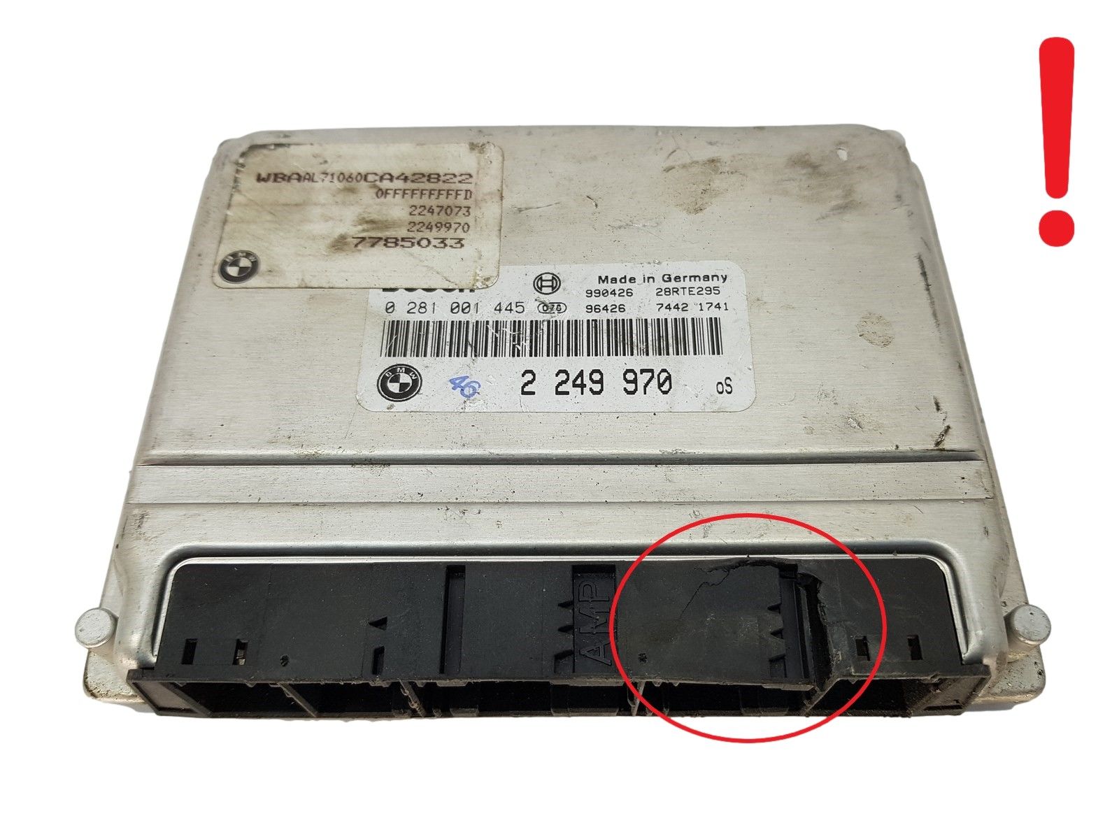 Steuergerät BMW 2249970 0281001445 Bosch 15218 main product photo
