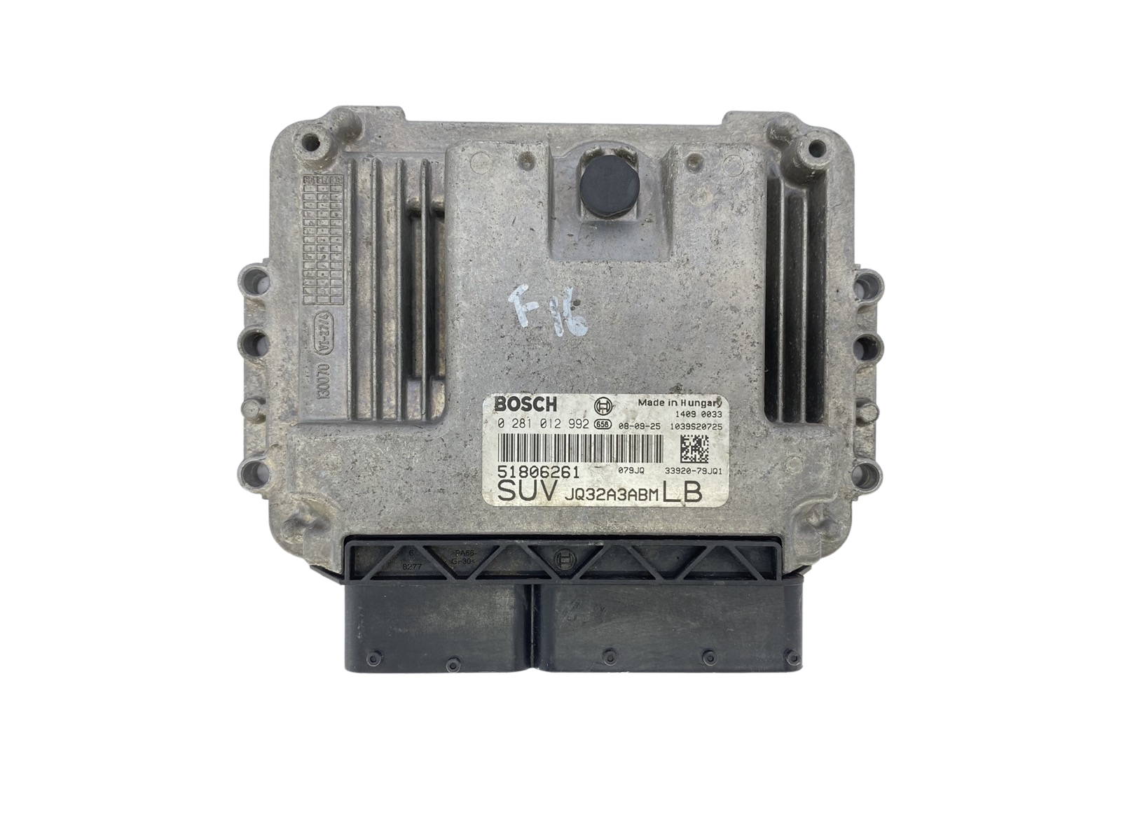 Steuergerät 0281012992 51806261 JQ32A3ABM Fiat Bosch 54150 main product photo
