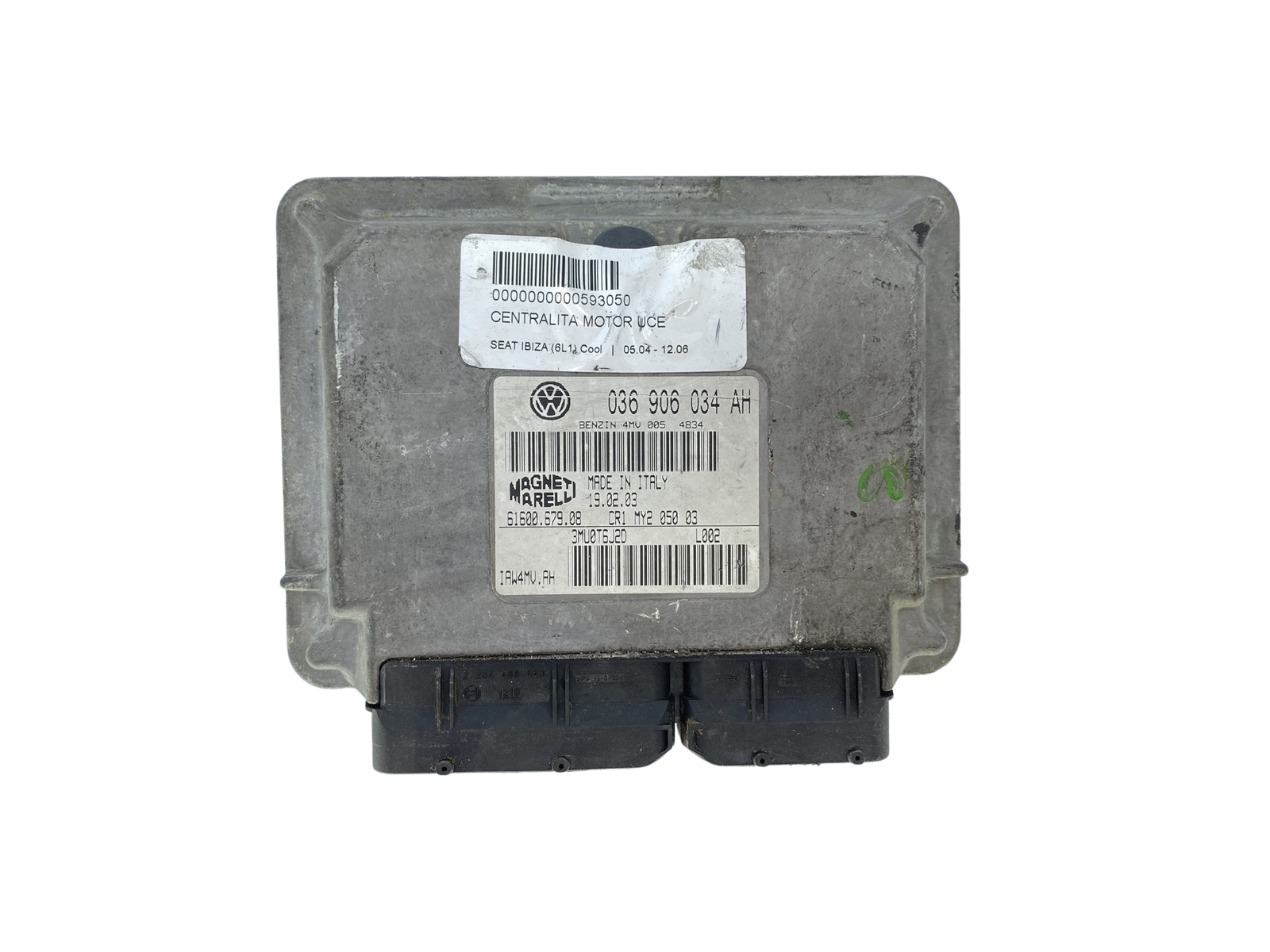 Steuergerät Seat 036906034AH 61600.679.08 IAW4MV.AH Marelli 60551 main product photo