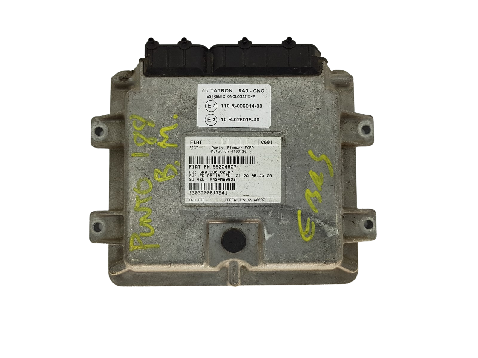 Steuergerät 55204807 4100120 110R-006014-00 P42FME0903 Fiat Bosch 16035 main product photo