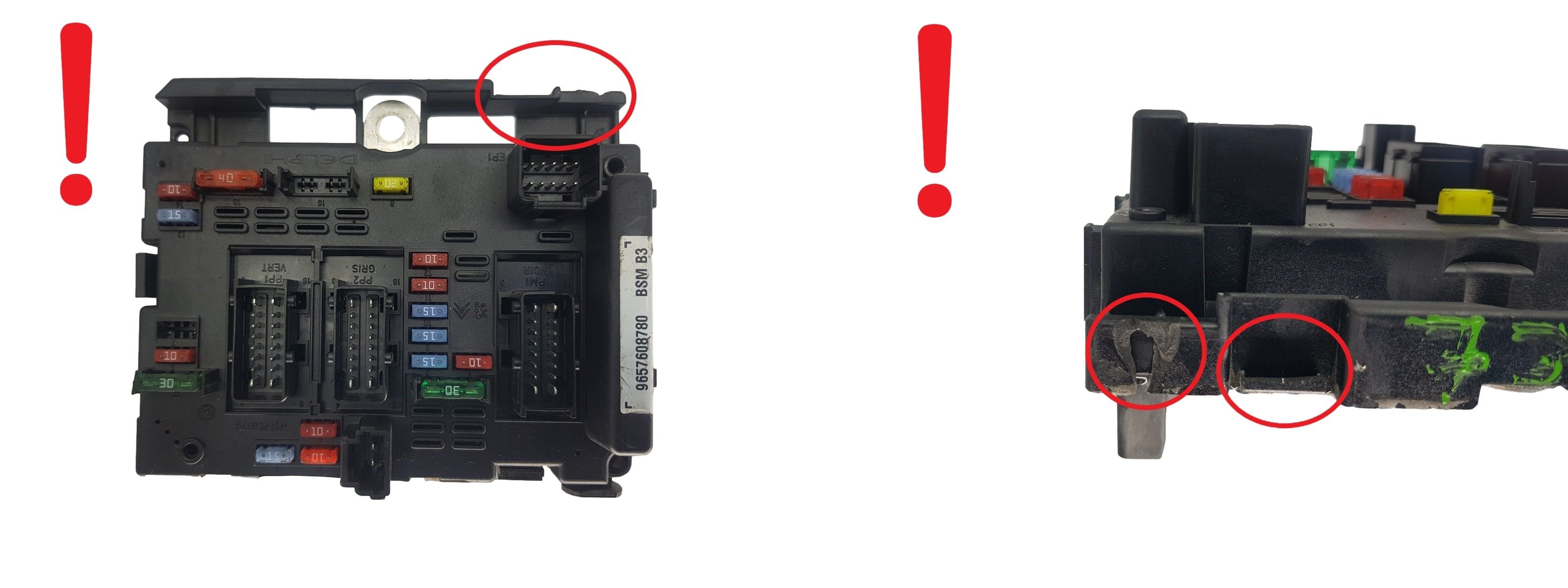 Steuergerät BSM B3 9657608780 PSA Delphi 2097 main product photo