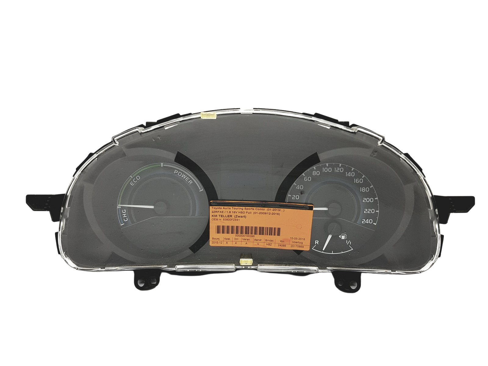 Tacho Kombiinstrument Toyota Auris Touring Sports 83800FZE61 main product photo