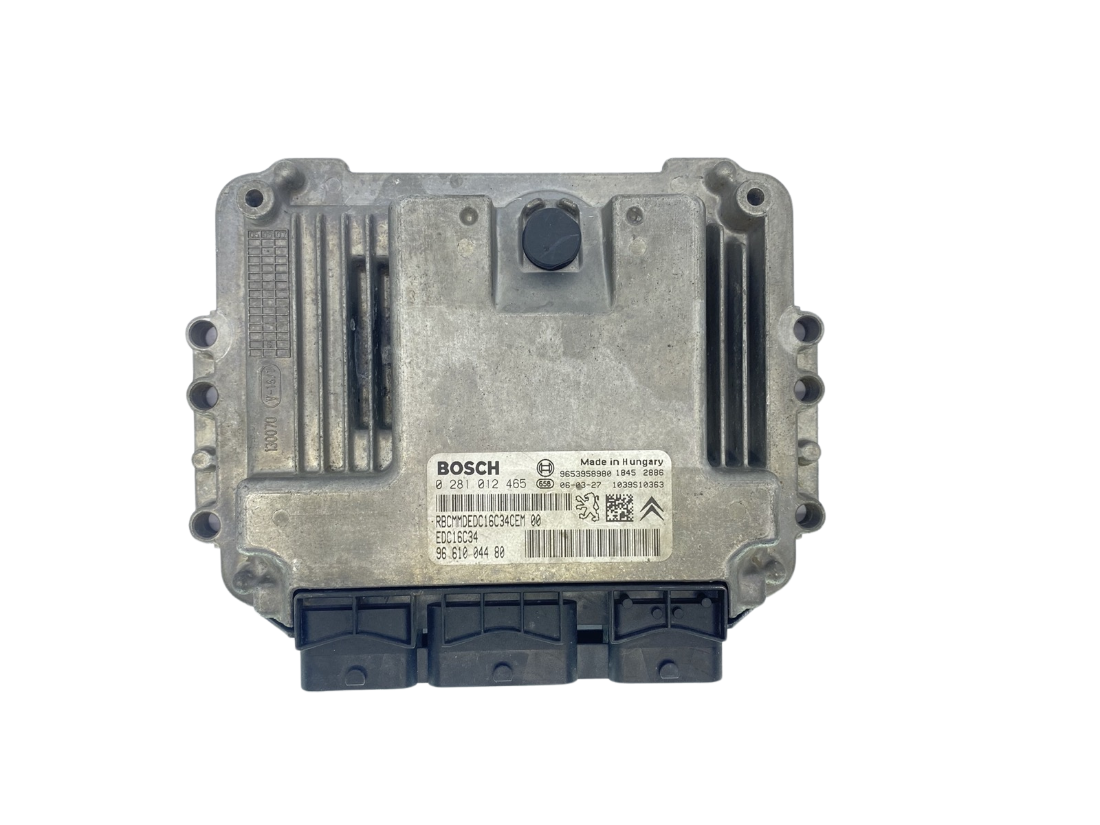 Steuergerät 0281012465 9661004480 9653958980 PSA Bosch 63247 main product photo