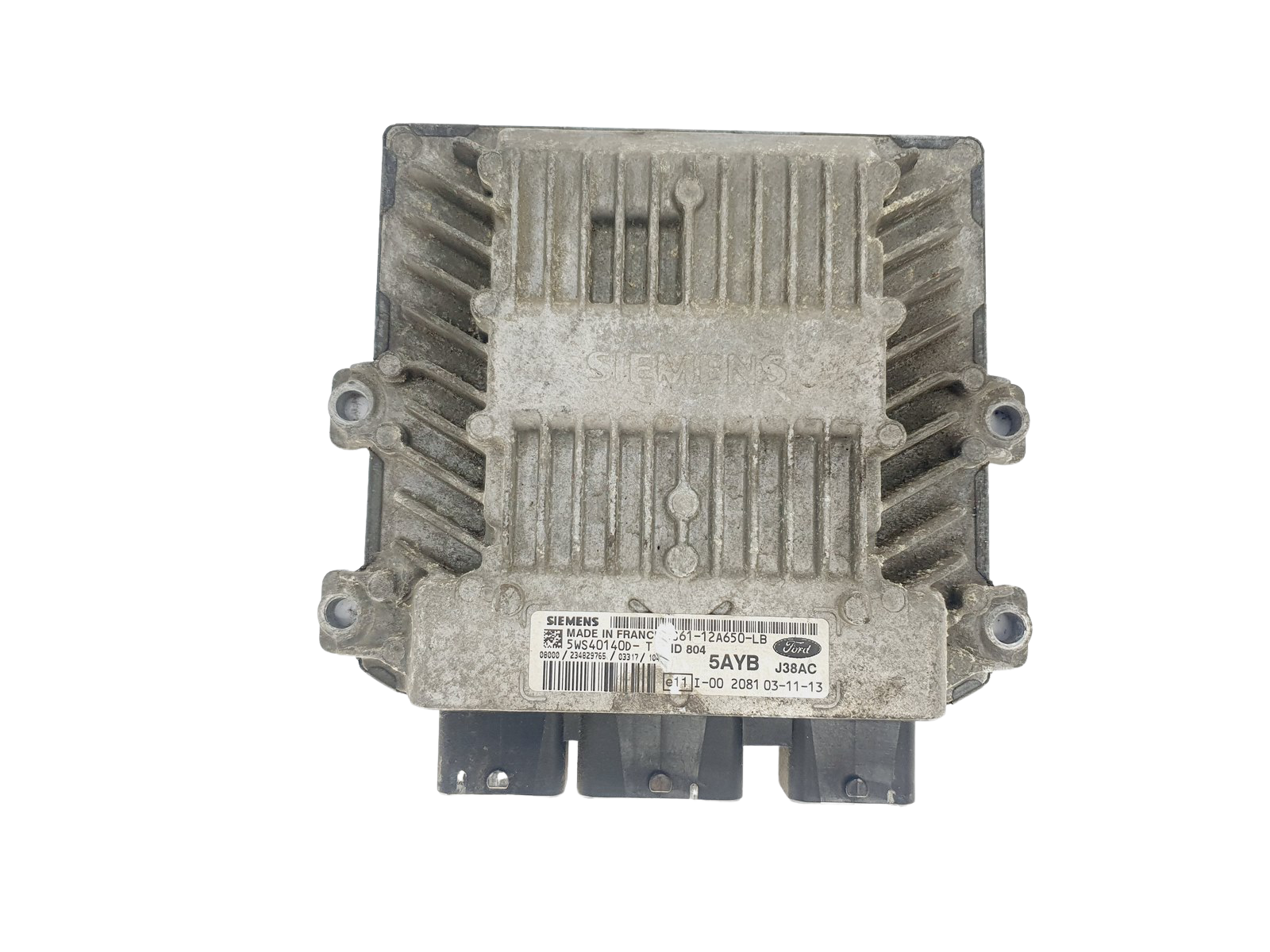 Steuergerät 3S61-12A650-LB 5WS40140D-T SID 804 Ford Siemens 39344 main product photo