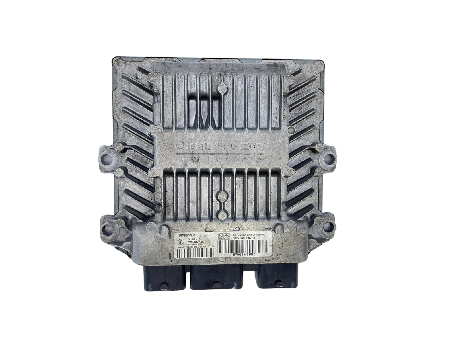 Steuergerät 9660300280 9653451880 5WS40285C-T PSA Siemens 61013 main product photo
