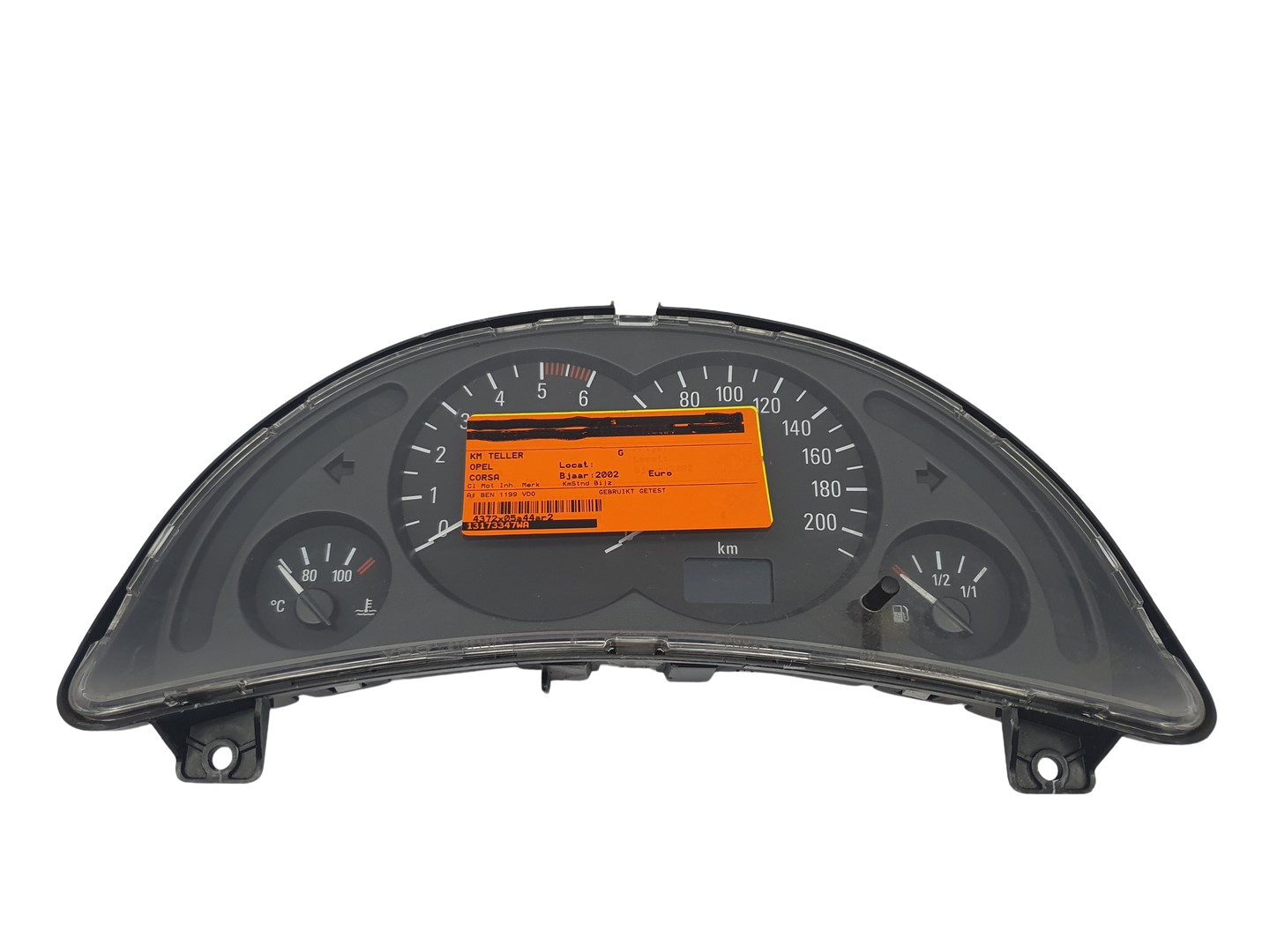 Tacho Kombiinstrument Opel Corsa C 13173347WA 110008988026 60906 main product photo