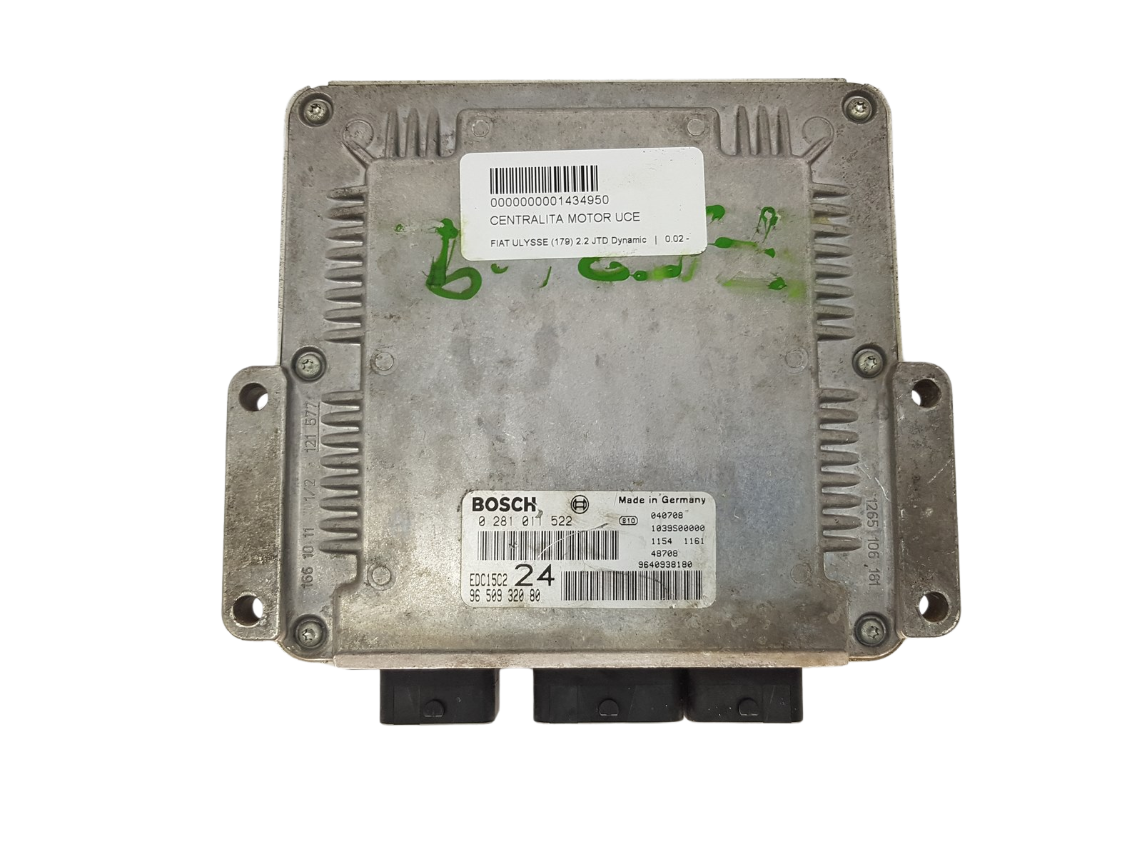 Steuergerät 0281011522 9650932080 9640938180 PSA Bosch 3440 main product photo