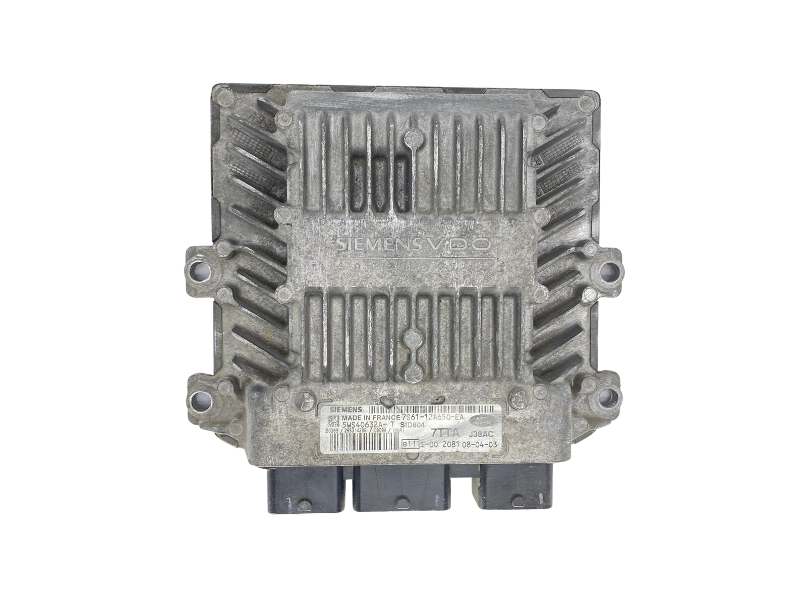 Steuergerät 7S61-12A650-EA 5WS40632A-T SID 804 7TTA Ford Siemens 58164 main product photo