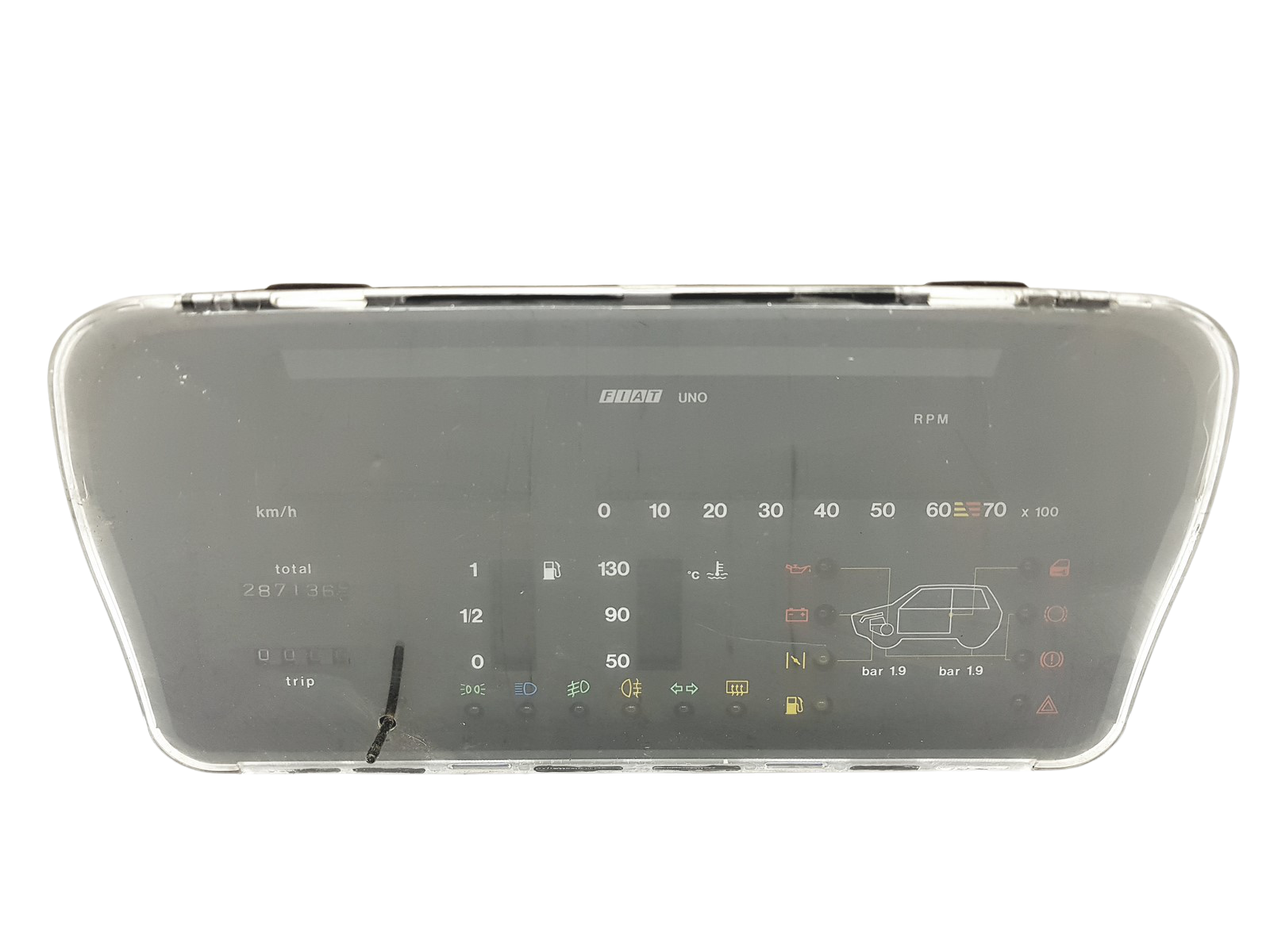 Tacho Kombiinstrument Fiat Uno 7583824 0P07503K0C0 41944 main product photo
