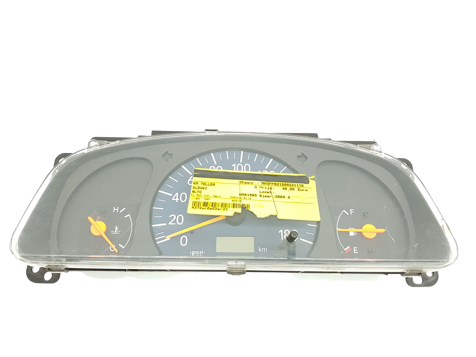 Tacho Kombiinstrument Suzuki Alto 34100M79F10 341007G9 25809 main product photo