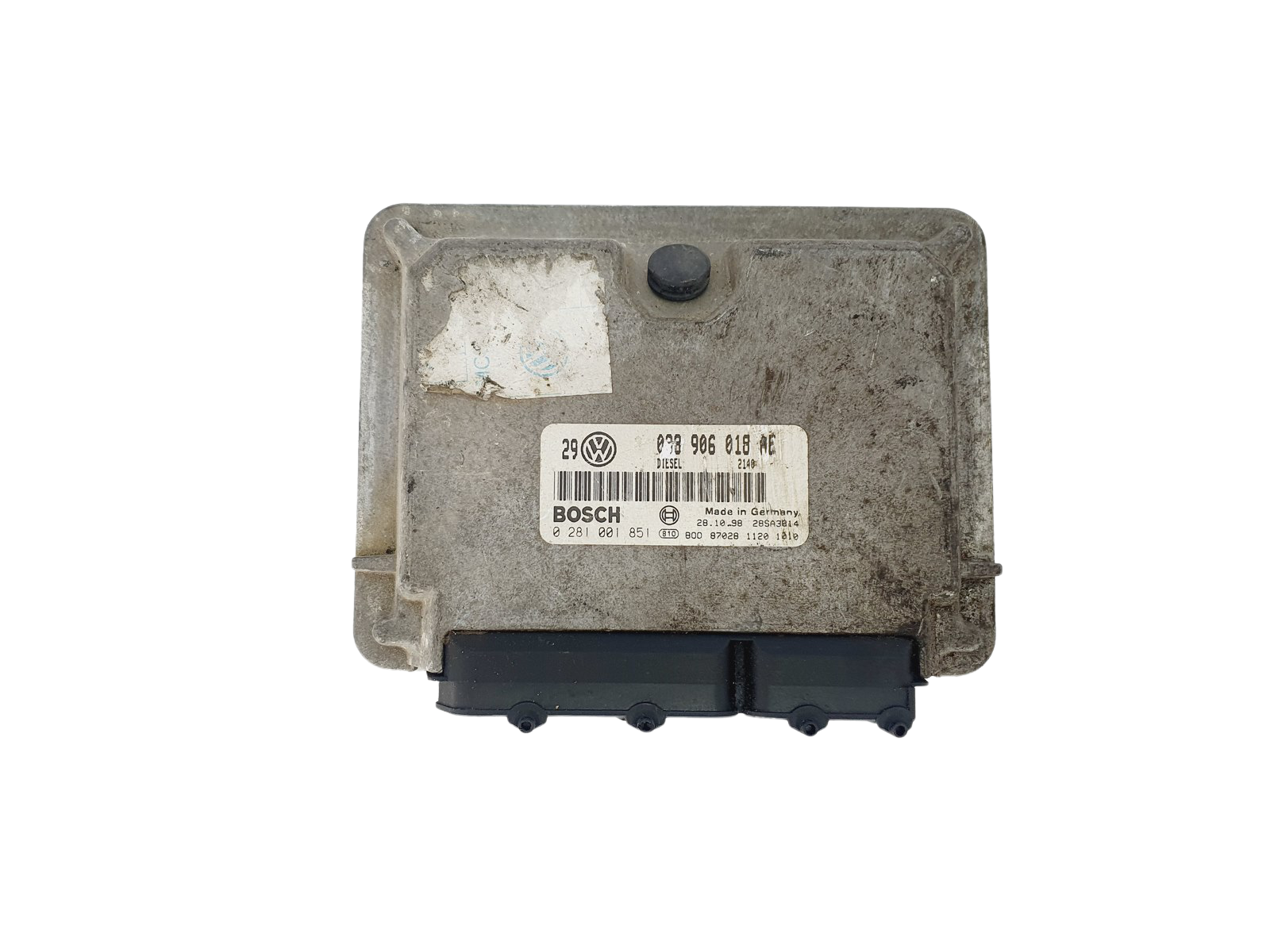 Steuergerät 38906018AE 0281001851 VW Bosch 38177 main product photo