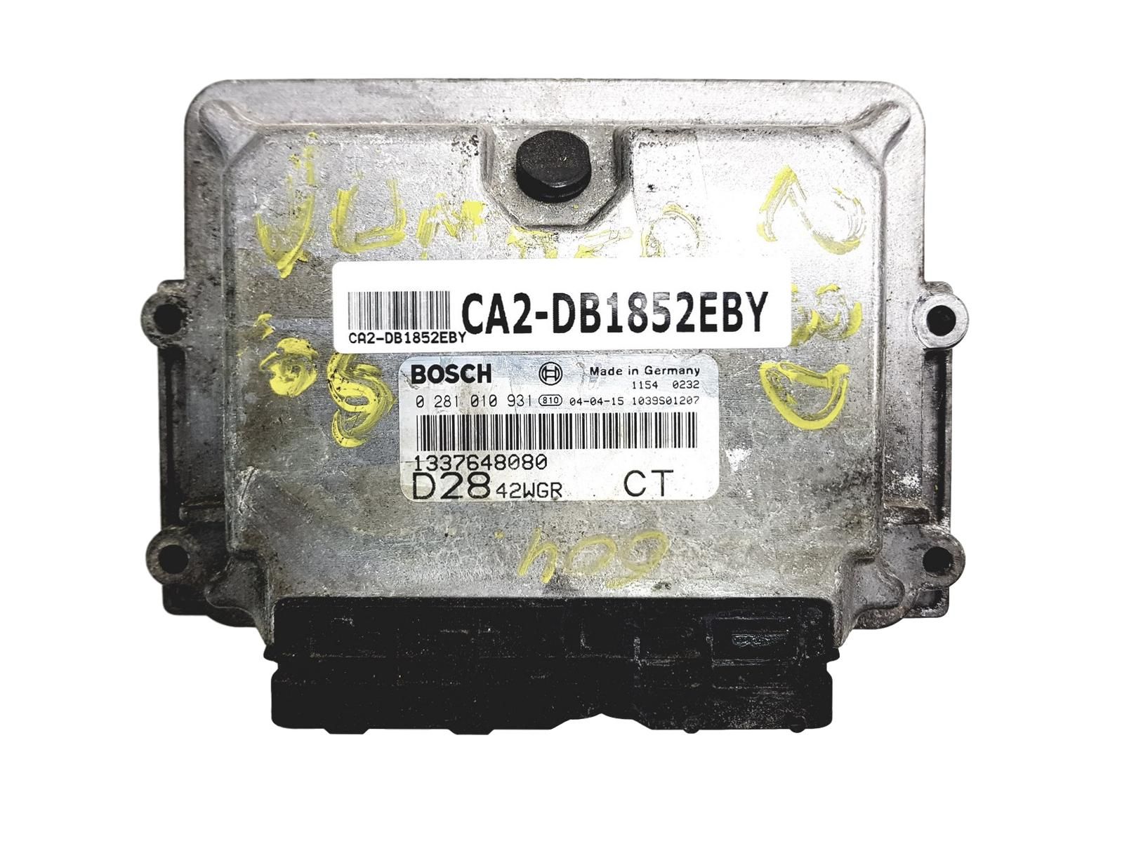 Steuergerät 1337648080 0281010931 Ducato Jumper Boxer main product photo
