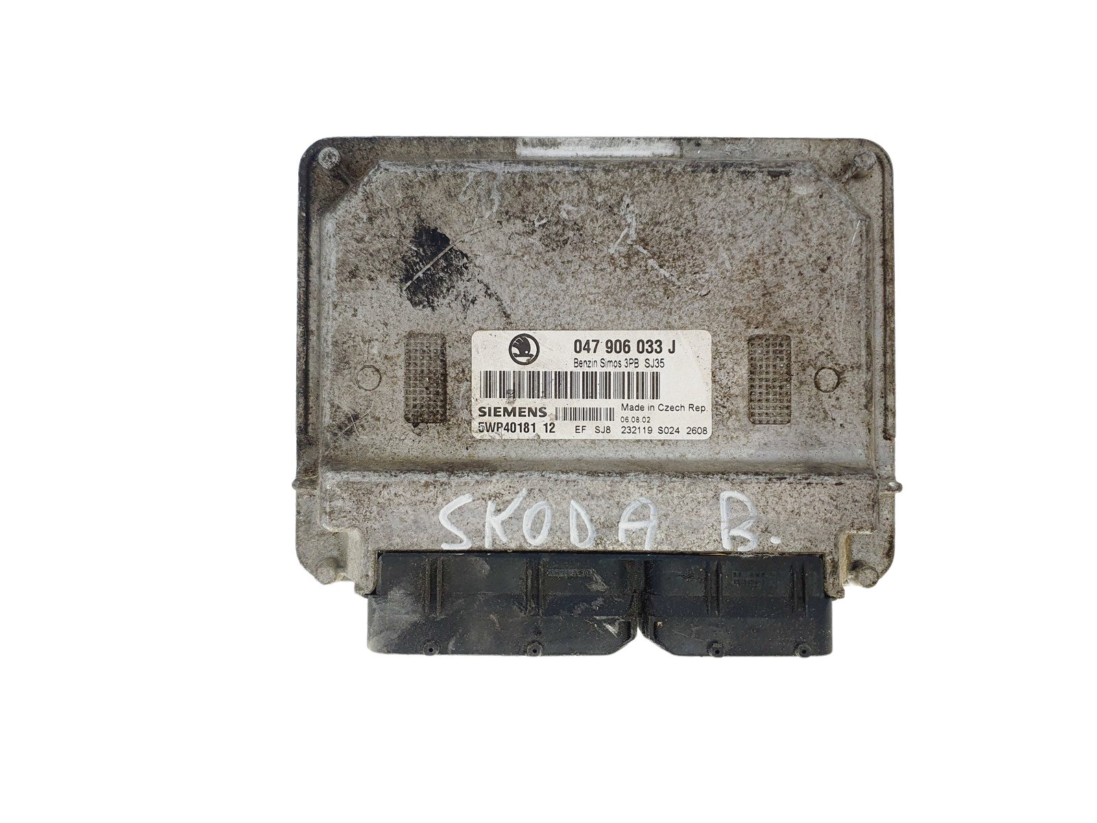 Steuergerät 047906033J 5WP40181 12 Skoda Siemens main product photo