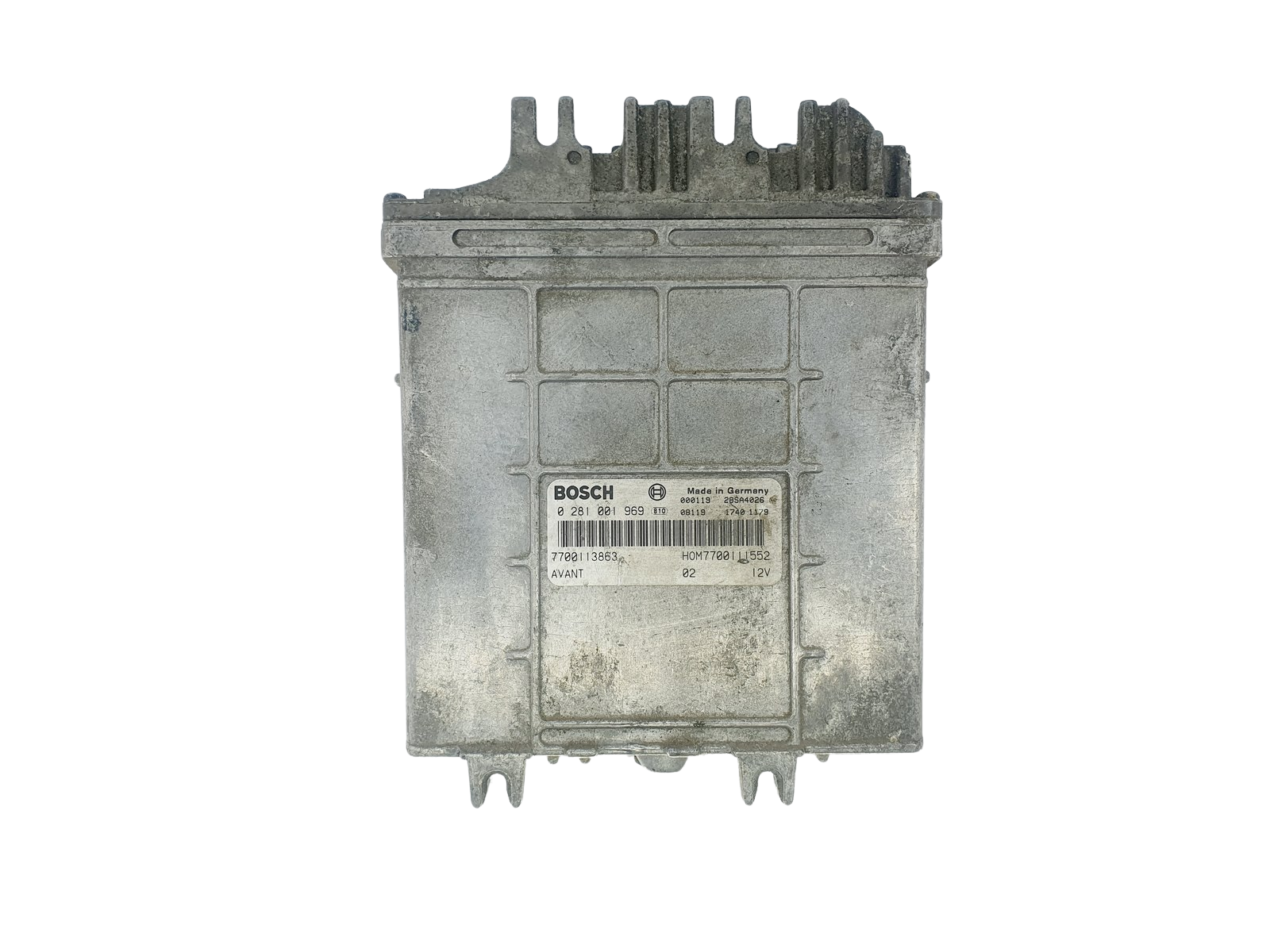 Steuergerät 0281001969 7700113863 7700111552 Renault Bosch 47737 main product photo