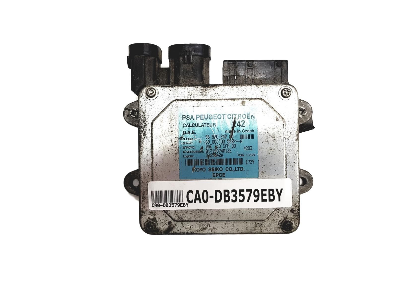 Steuergerät 9652024280 6900000528 Q1T19074M1ZE PSA KOYO main product photo