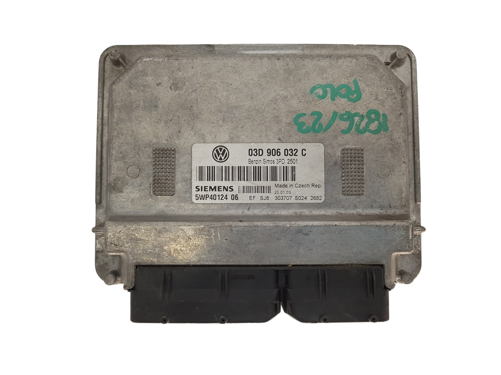 Steuergerät 03D906032C 5WP40124 06 VW Siemens 2798 main product photo