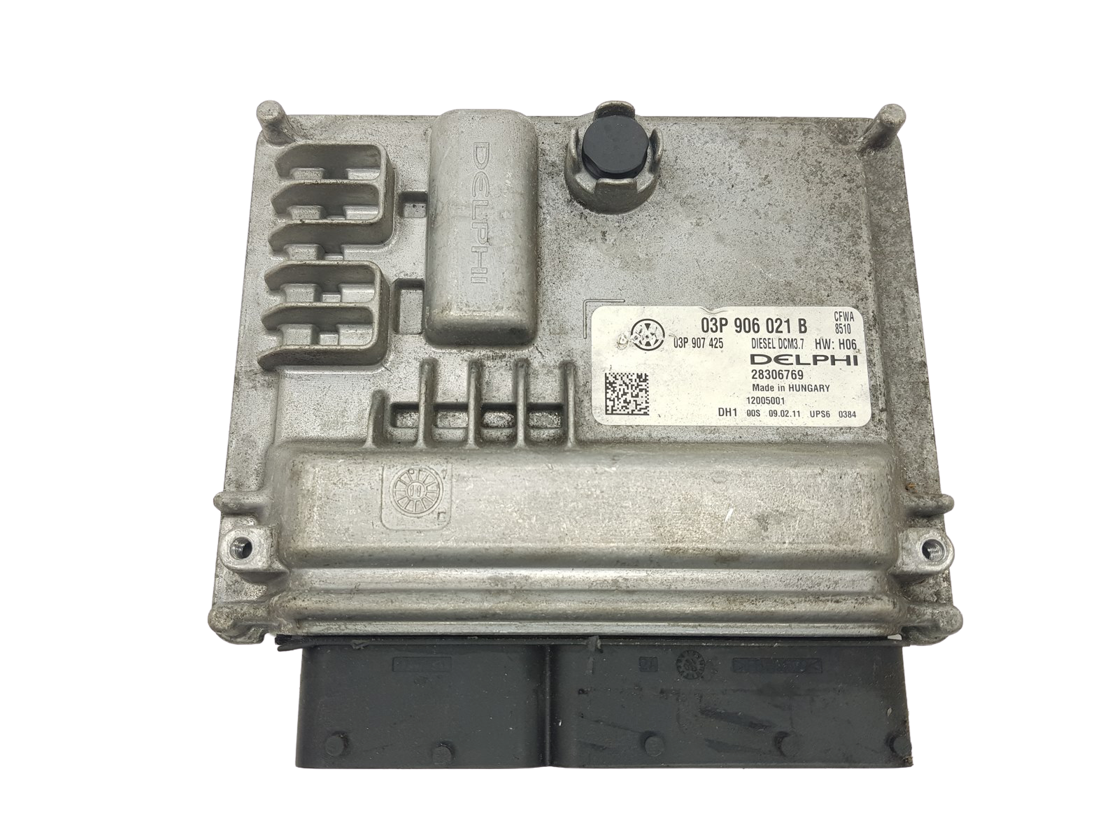 Steuergerät 03P906021B 28306769 VW Delphi main product photo