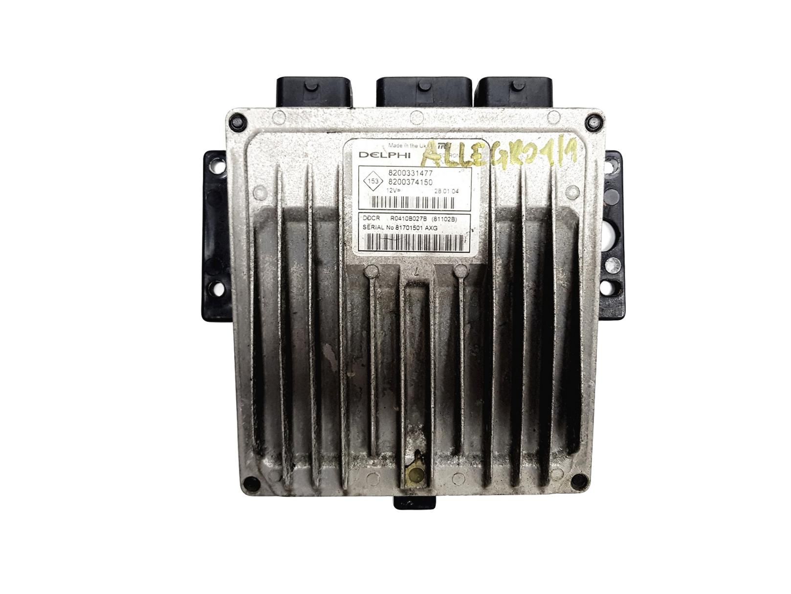 Steuergerät 8200331477 8200374150 R0410B027B Renault Delphi 4698 main product photo