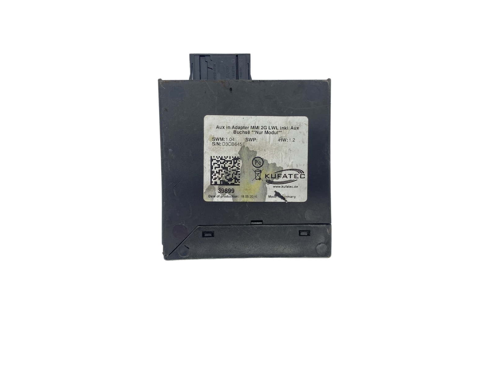 Steuergerät D3CB645E MMI 2G LWL KUFATEC main product photo