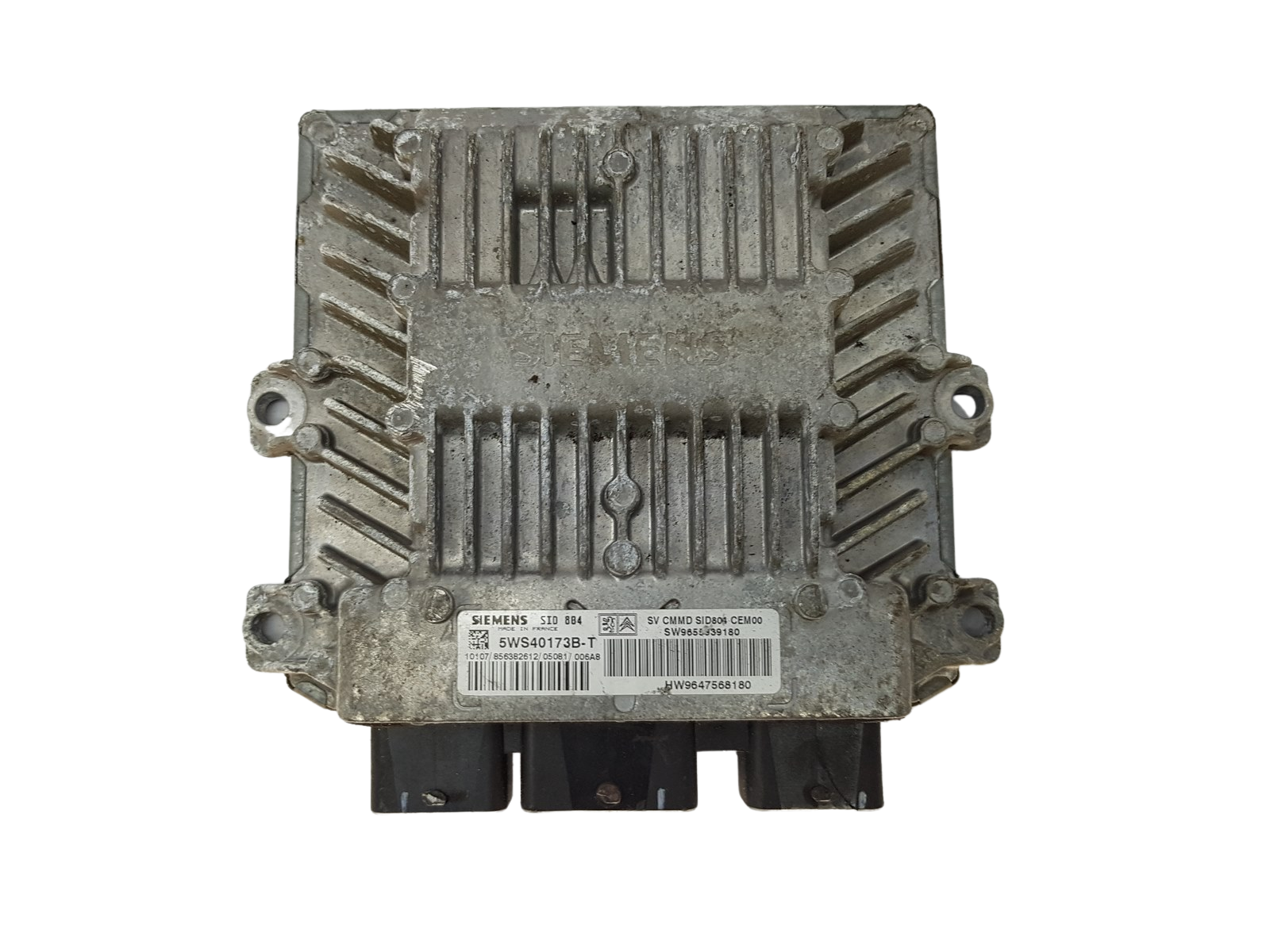 Steuergerät 5WS40173B-T 9655939180 9647568180 SID804 PSA Siemens 15798 main product photo