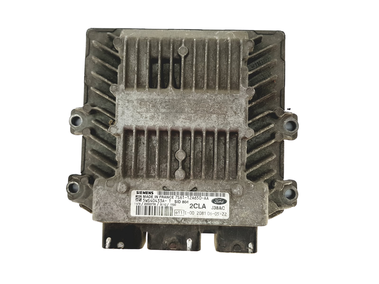 Steuergerät 7S61-12A650-AA 5WS40433A-T SID 804 Ford Siemens 27157 main product photo