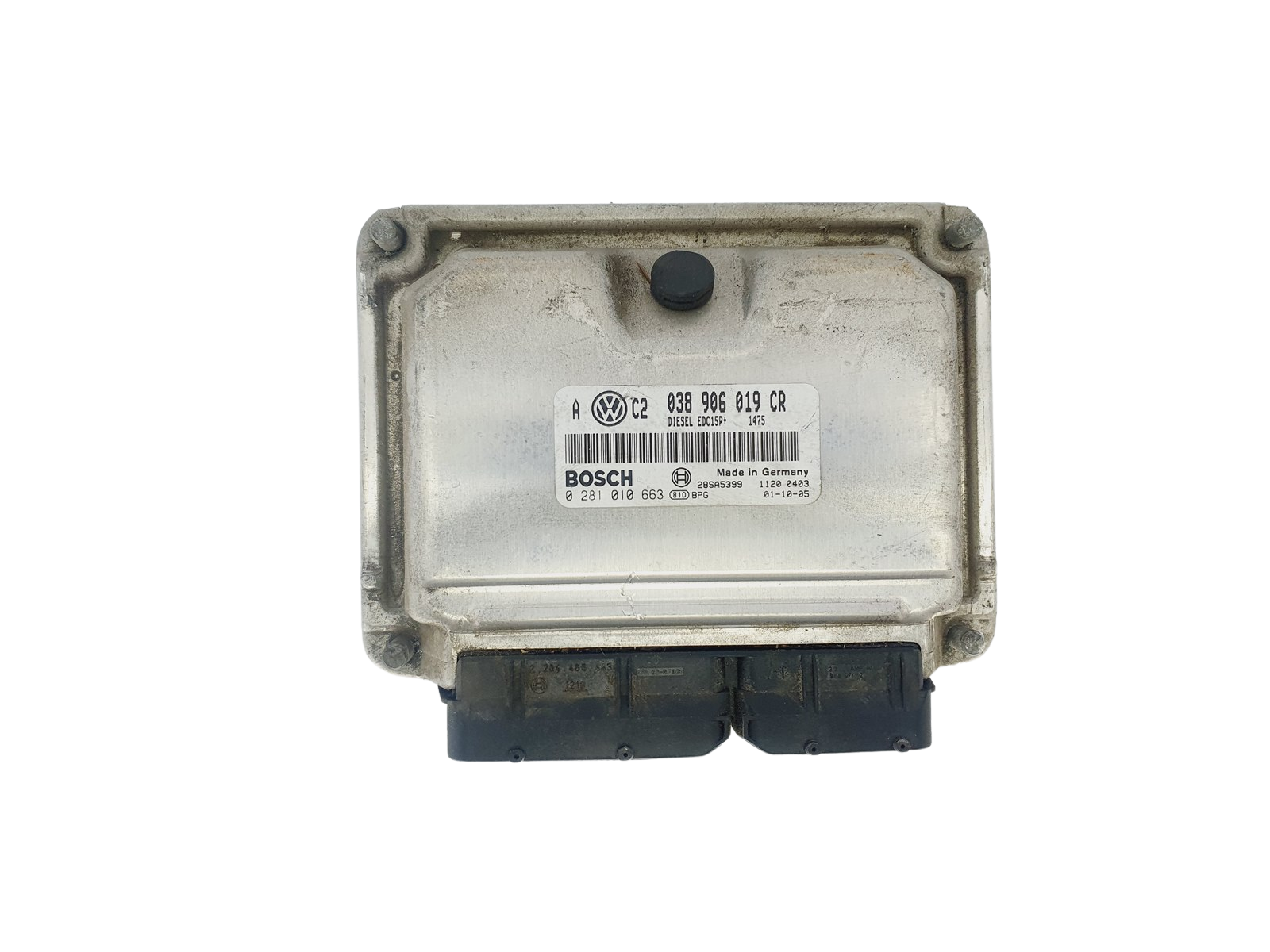 Motorsteuerung 038906019CR 0281010663 VW 46512 main product photo