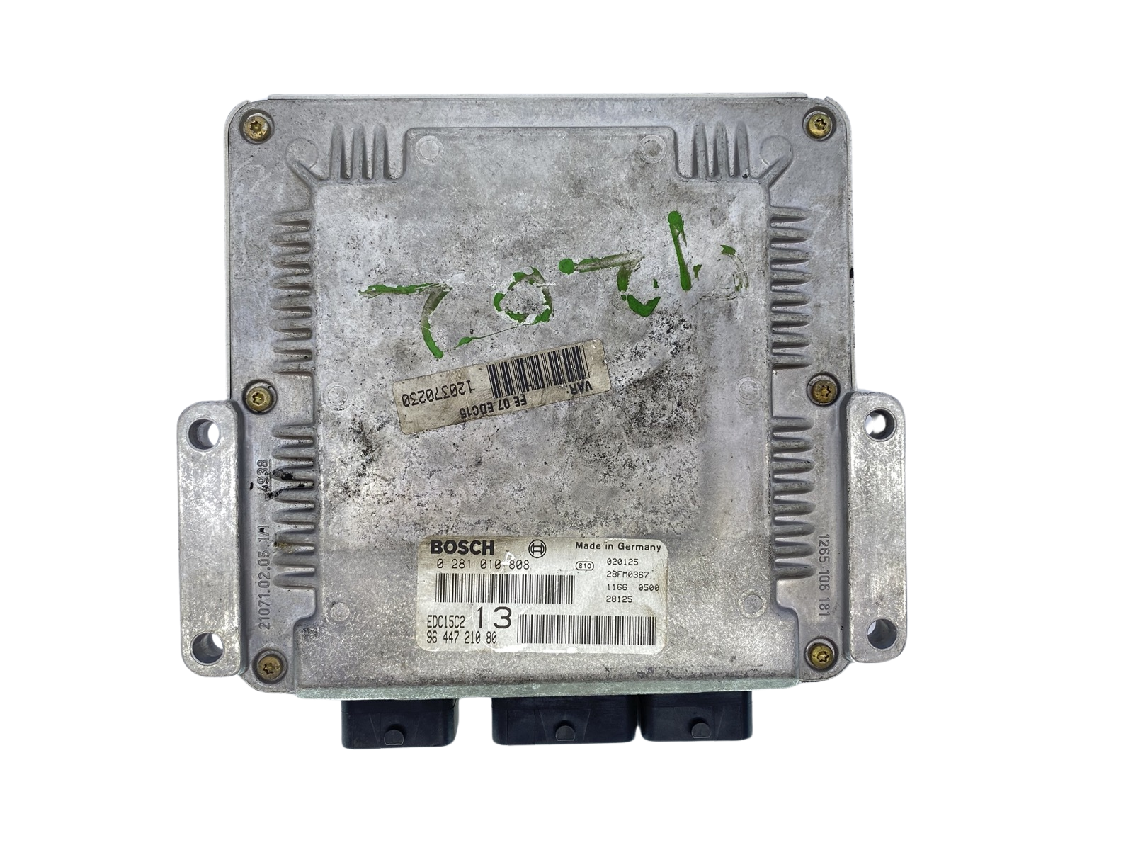 Steuergerät 0281010808 9644721080 28FM0367 PSA Bosch 63910 main product photo