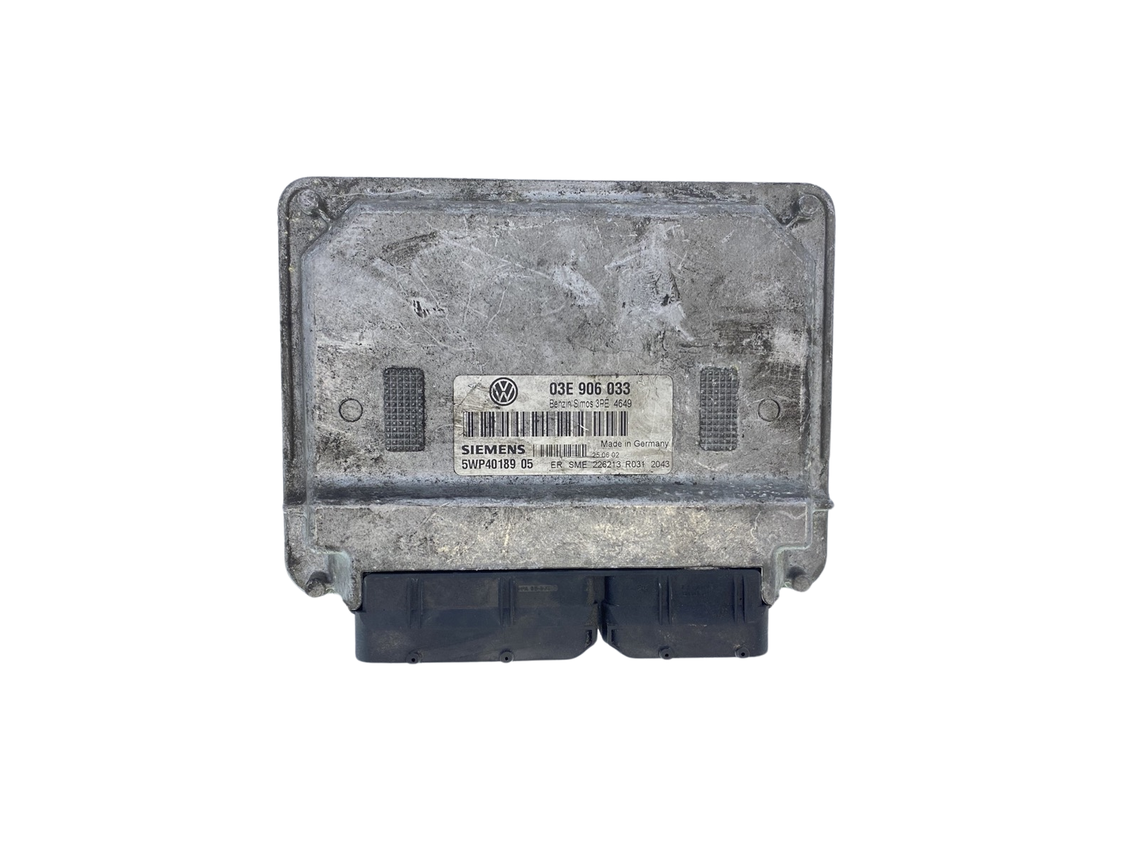 Steuergerät 03E906033 5WP40189 05 VW Siemens 62098 main product photo