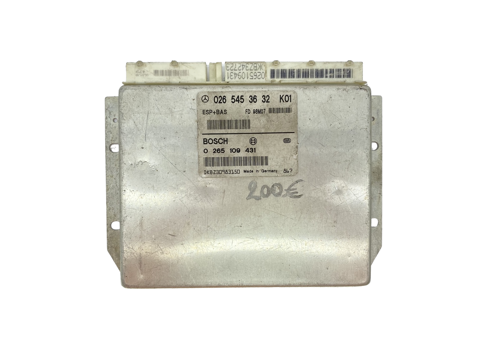 Steuergerät 0265453632K01 0265109431 Mercedes Bosch 56835 main product photo