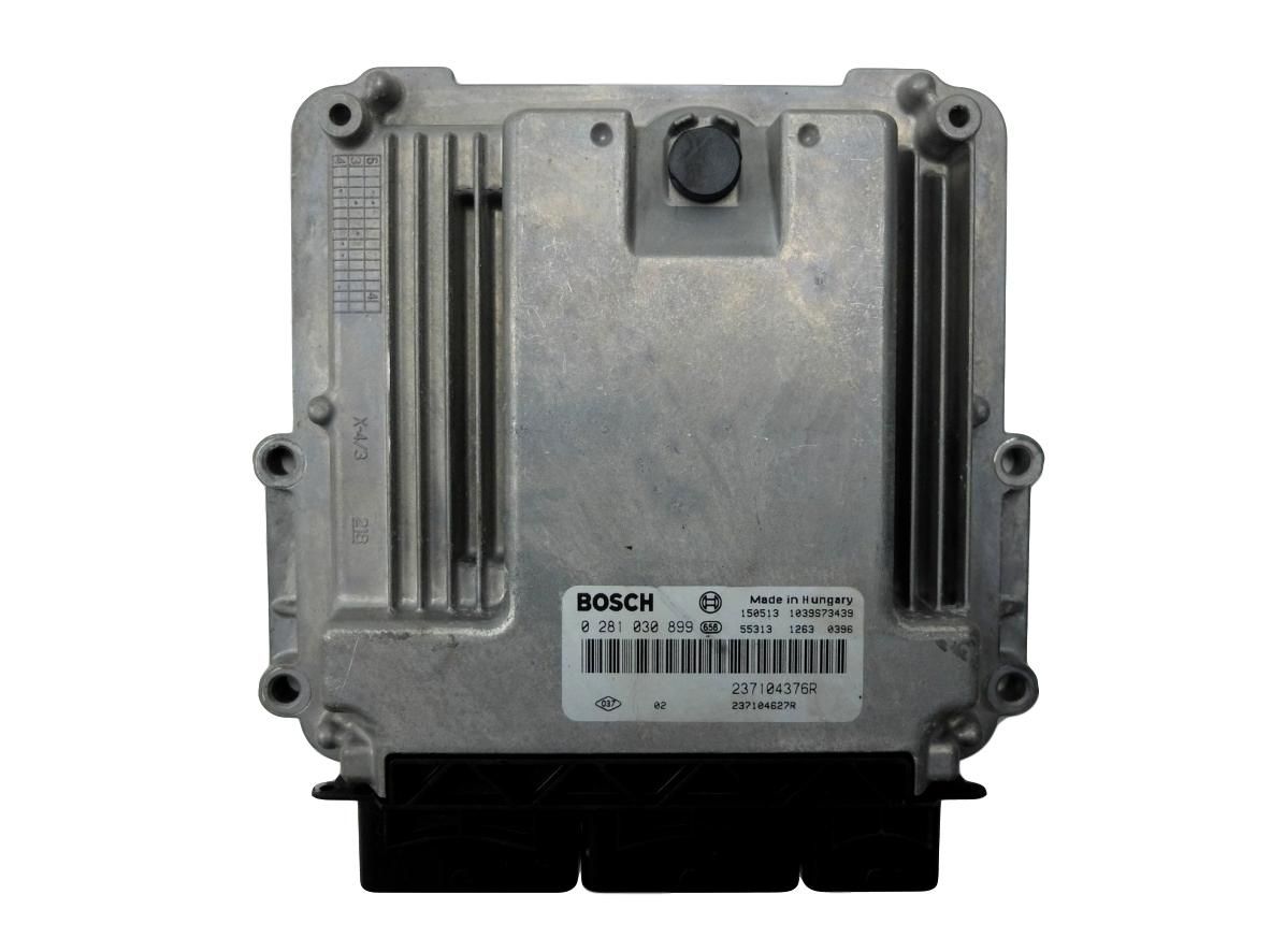 Steuergerät ECU 237104627R 0281030899 Renault 1,5 DCI Bosch main product photo
