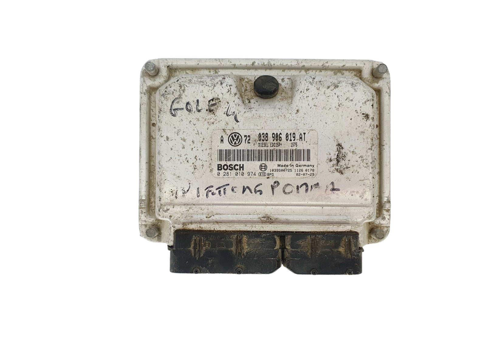 Steuergerät 038906019AT 0281010974 Volkswagen Bosch 37434 main product photo
