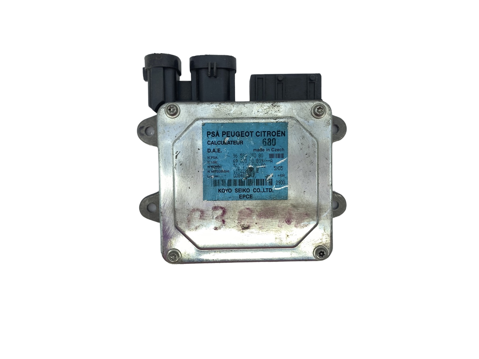Steuergerät 9658468080 6900000809/--A Q1T22173MZE KOYO PSA 56164 main product photo
