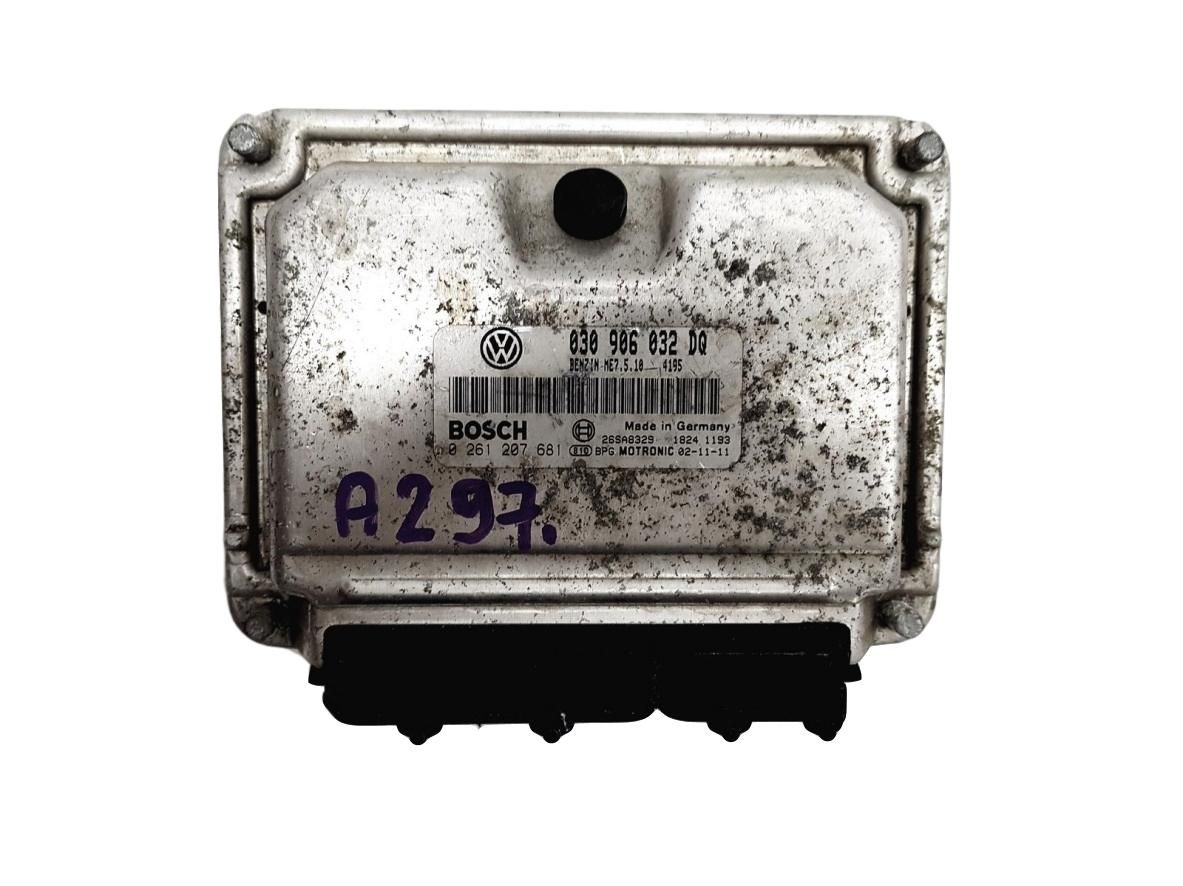 Steuergerät 030906032DQ 0261207681 Volkswagen Bosch 10693 main product photo