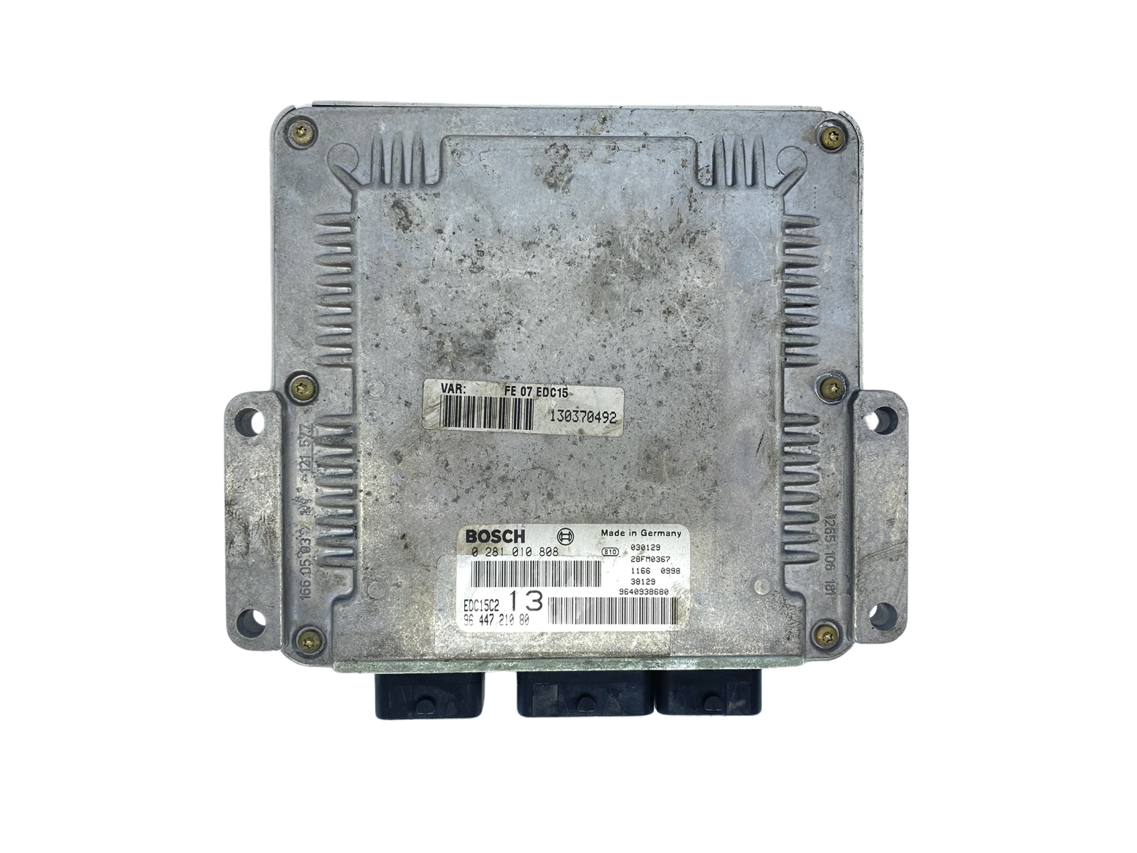 Steuergerät 9647721080 9640938680 0281010808 PSA Bosch main product photo