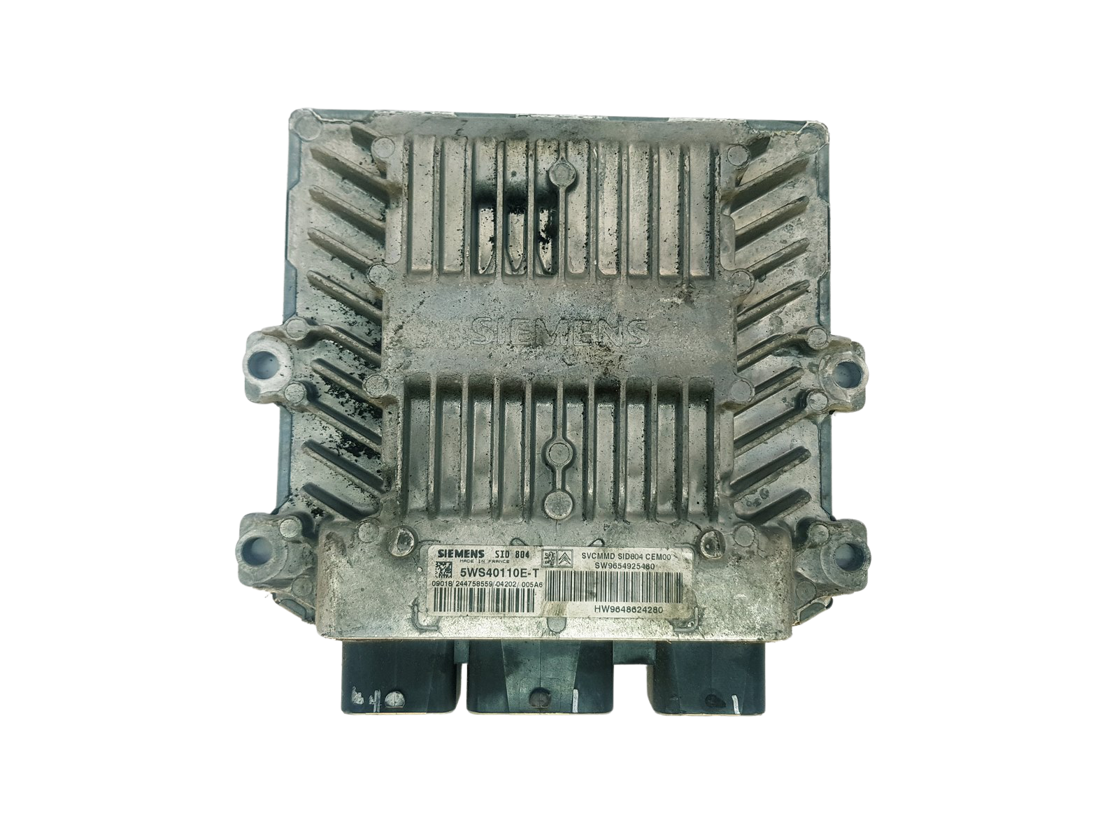Steuergerät 5WS40110E-T 9654925480 9648624280 PSA Siemens 33305 main product photo