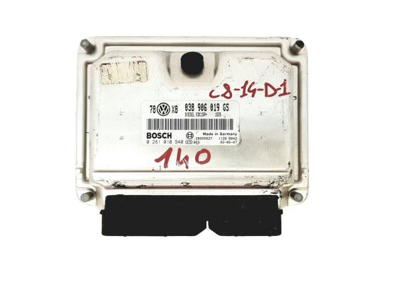 Motorsteuerung 038906019 GS 0281010940 VW Audi Bosch 20901 main product photo