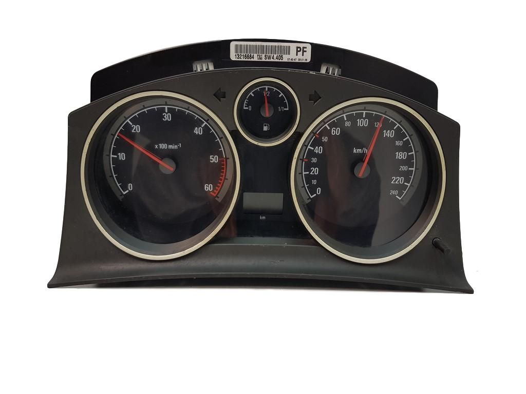 Tacho Kombiinstrument Opel Astra 13216684 SW4.405 main product photo