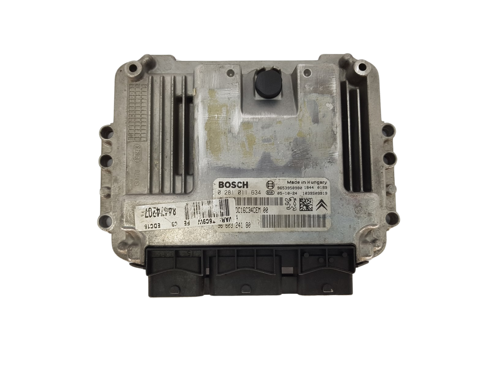 Steuergerät 0281011634 9660324180 9653958980 PSA Bosch 3712 main product photo