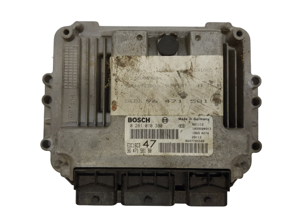 Steuergerät 0281010390 9647158180 9647785580 PSA Bosch 21540 main product photo