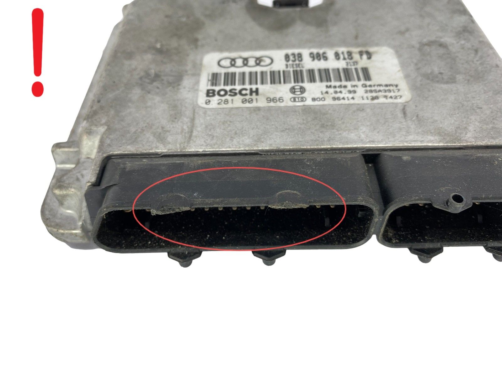 Steuergerät 038906018FD 0281001966 Audi Bosch 48020 main product photo