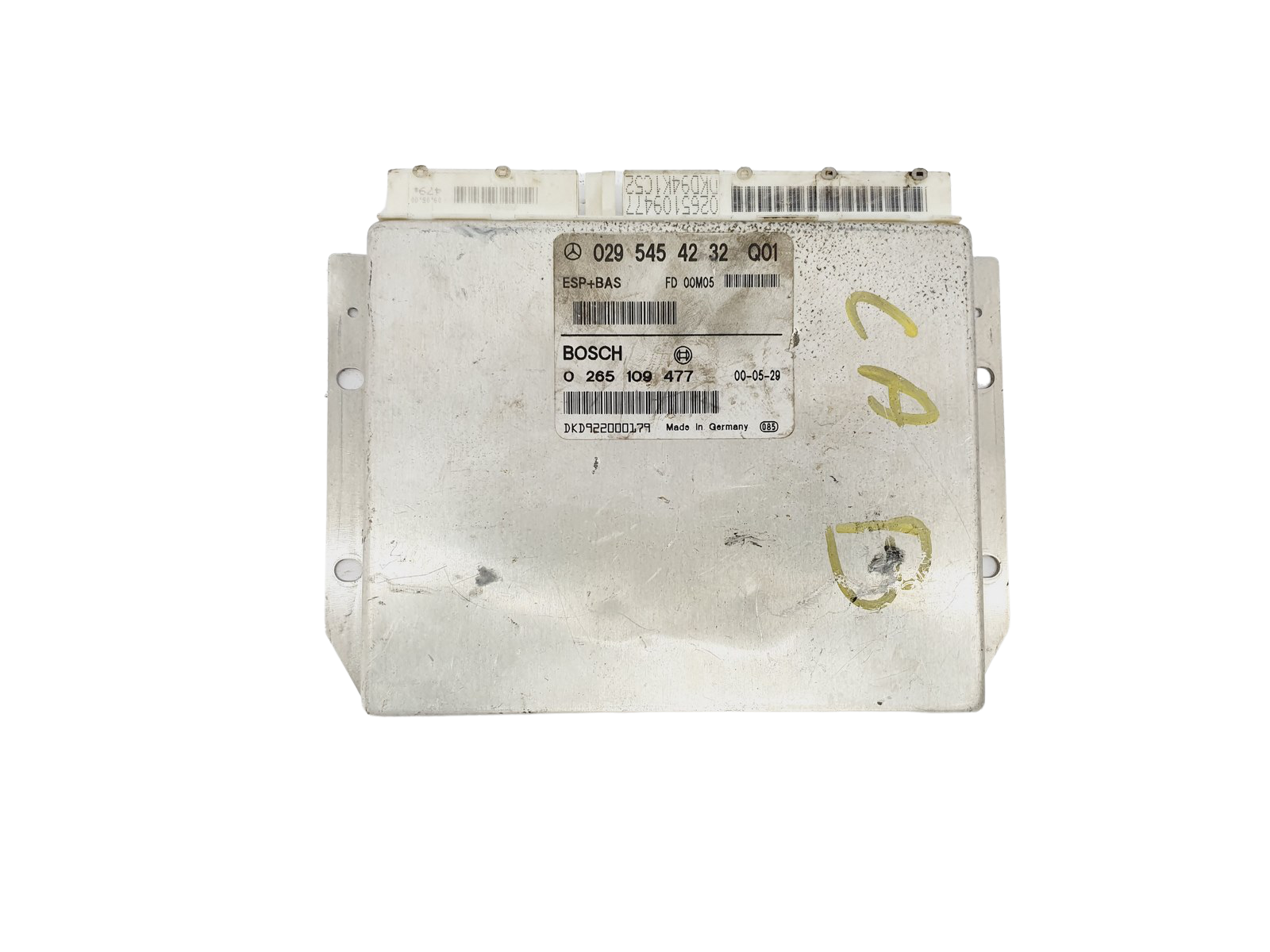 Steuergerät 0295454232Q01 0265109477 Mercedes Bosch 38741 main product photo
