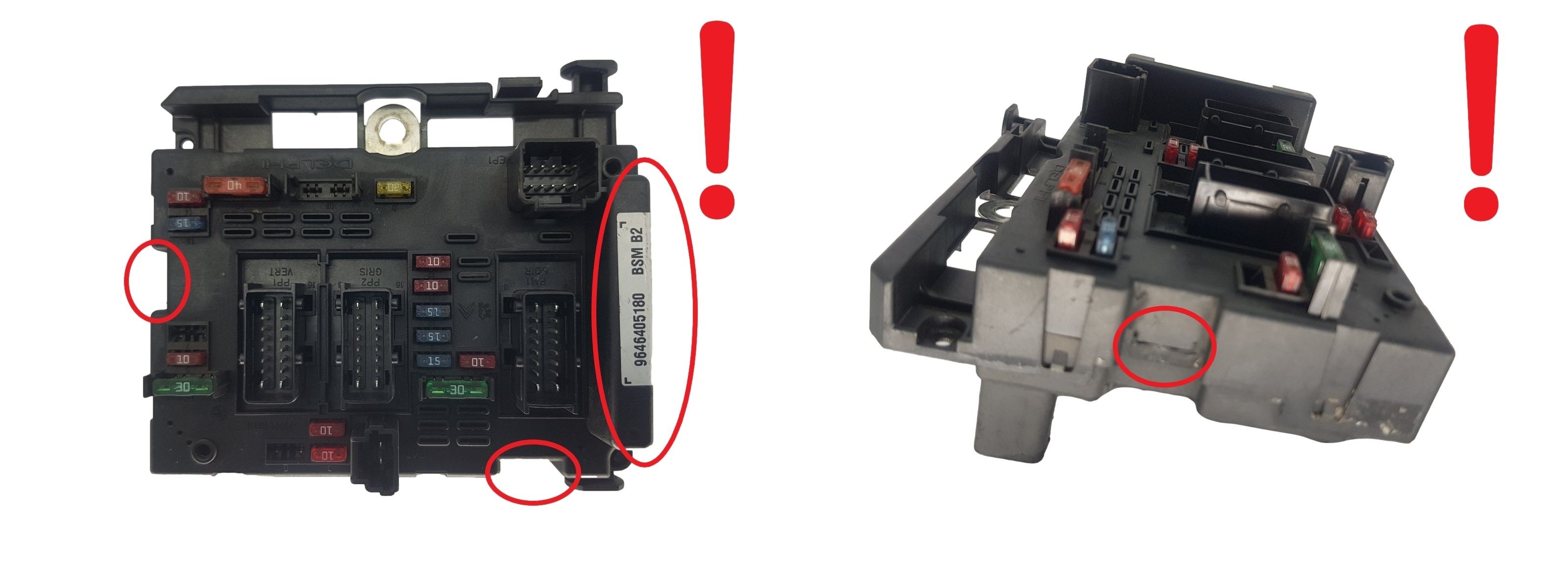 Steuergerät BSM B2 9646405180 PSA Delphi 2090 main product photo