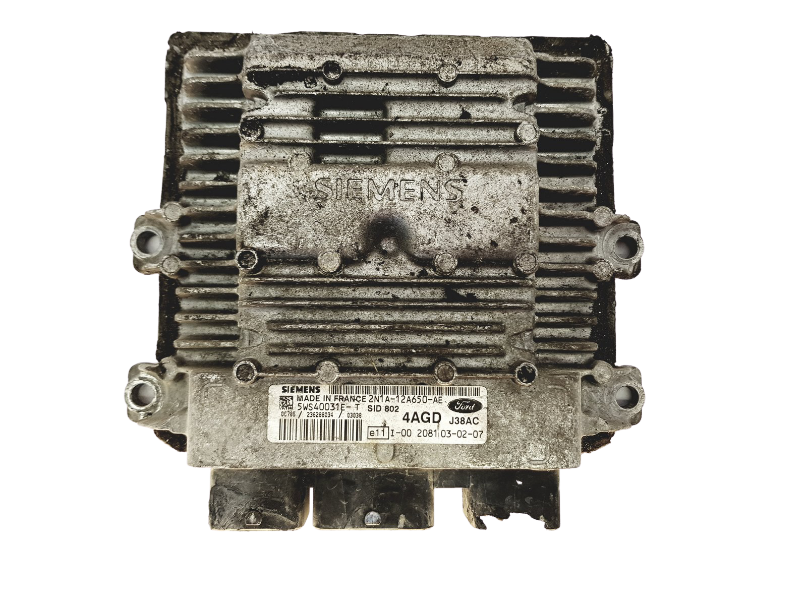 Steuergerät 2N1A-12A650-AE 5WS40031E-T Ford Siemens 27647 main product photo