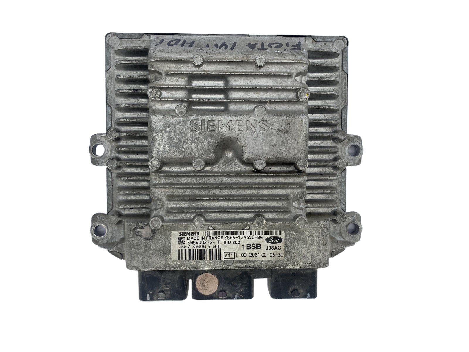 Steuergerät 2S6A-12A650-BG 5WS40027G-T SID 802 Ford Siemens 51901 main product photo